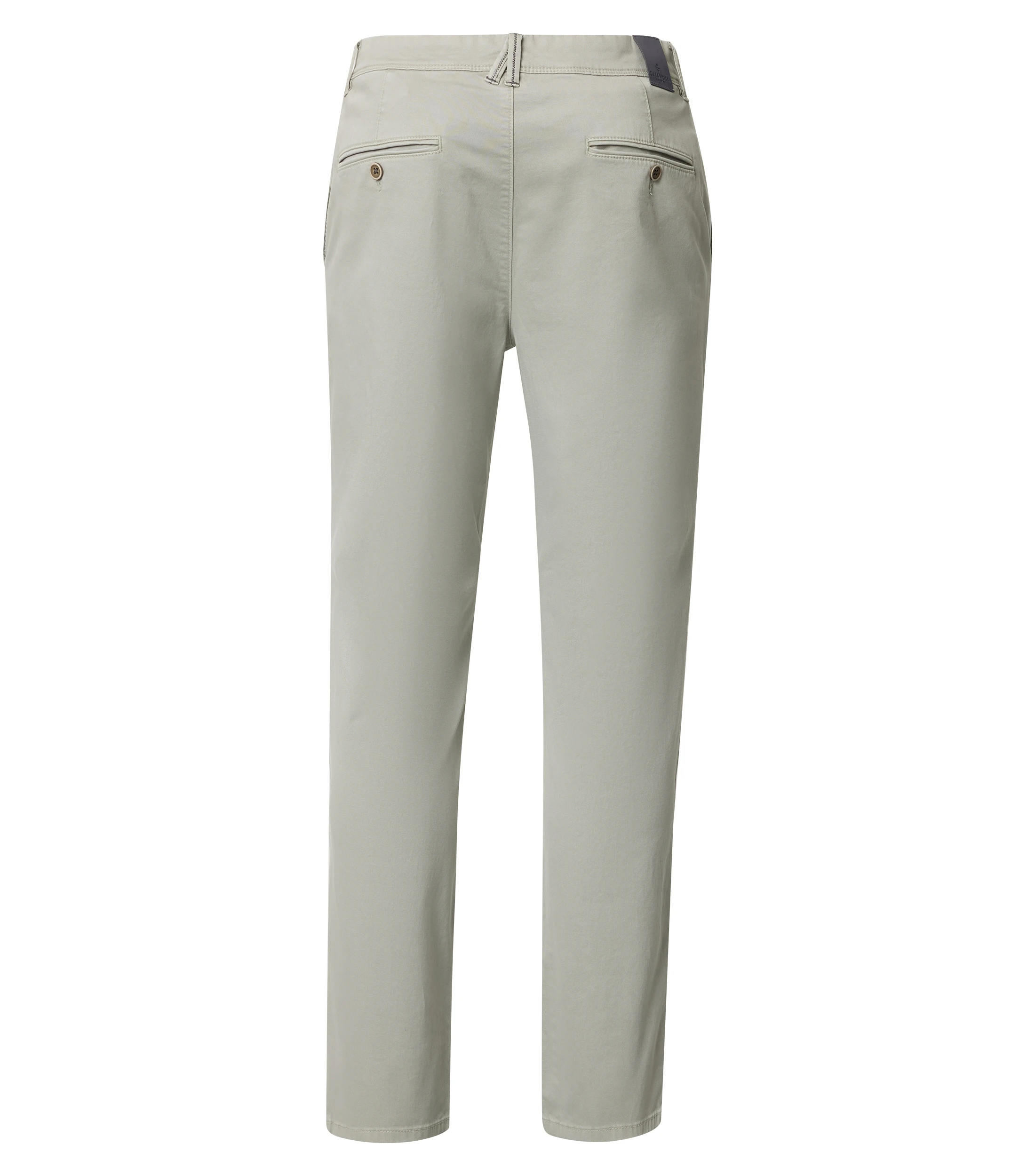 Chino im unifarbenen Design in der Farbe Hellgrün