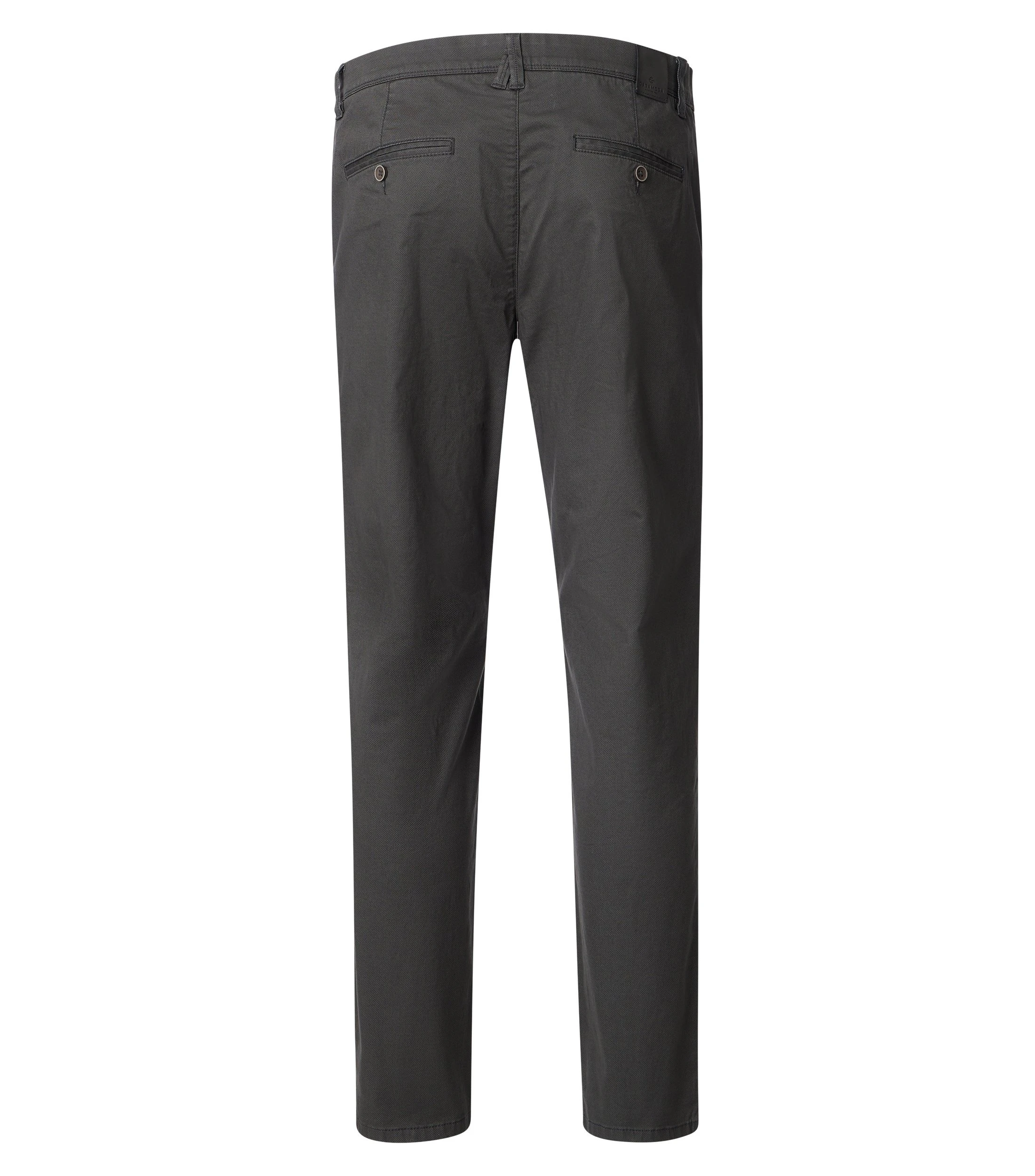 Chino im unifarbenen Design in der Farbe Eukalyptus