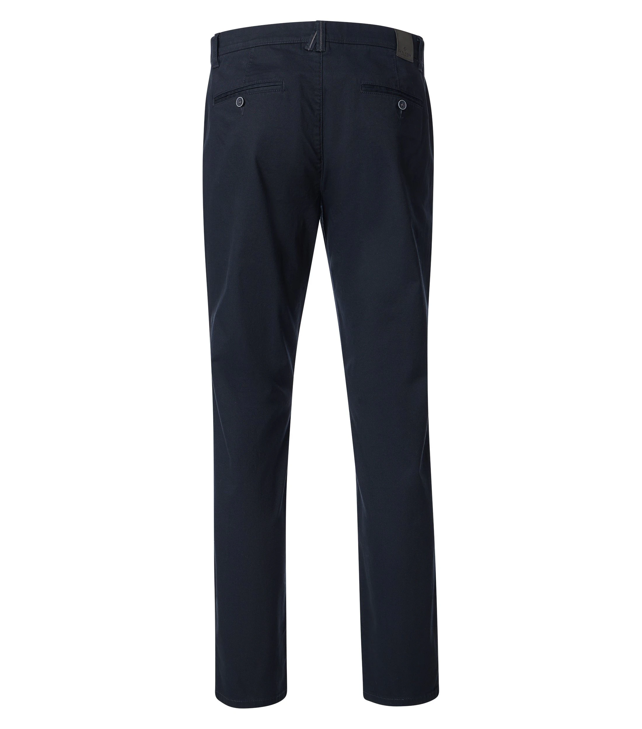 Chino im unifarbenen Design in der Farbe Kobaltblau