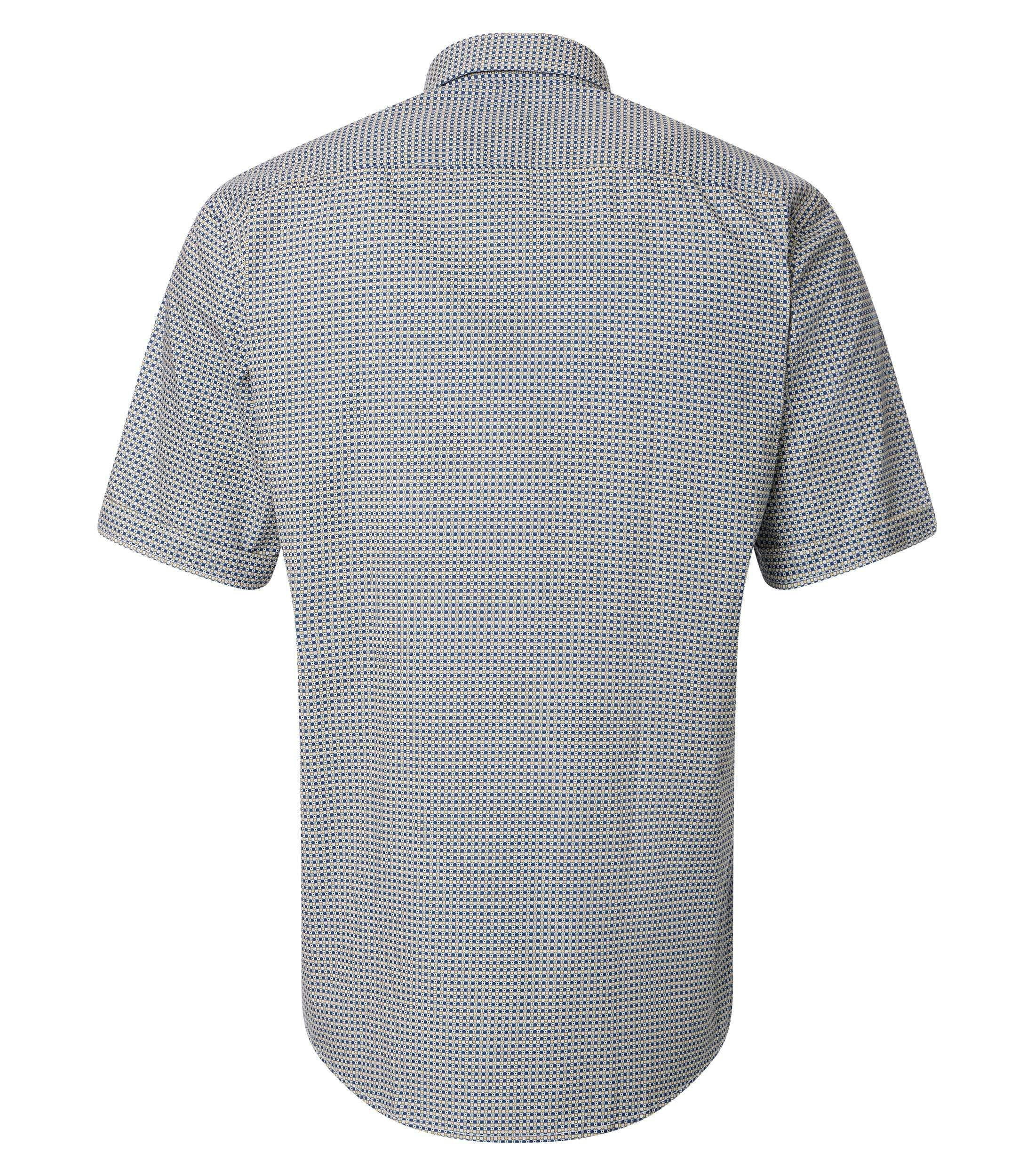 Ein Freizeithemd im Print Muster in der Farbe Gelb