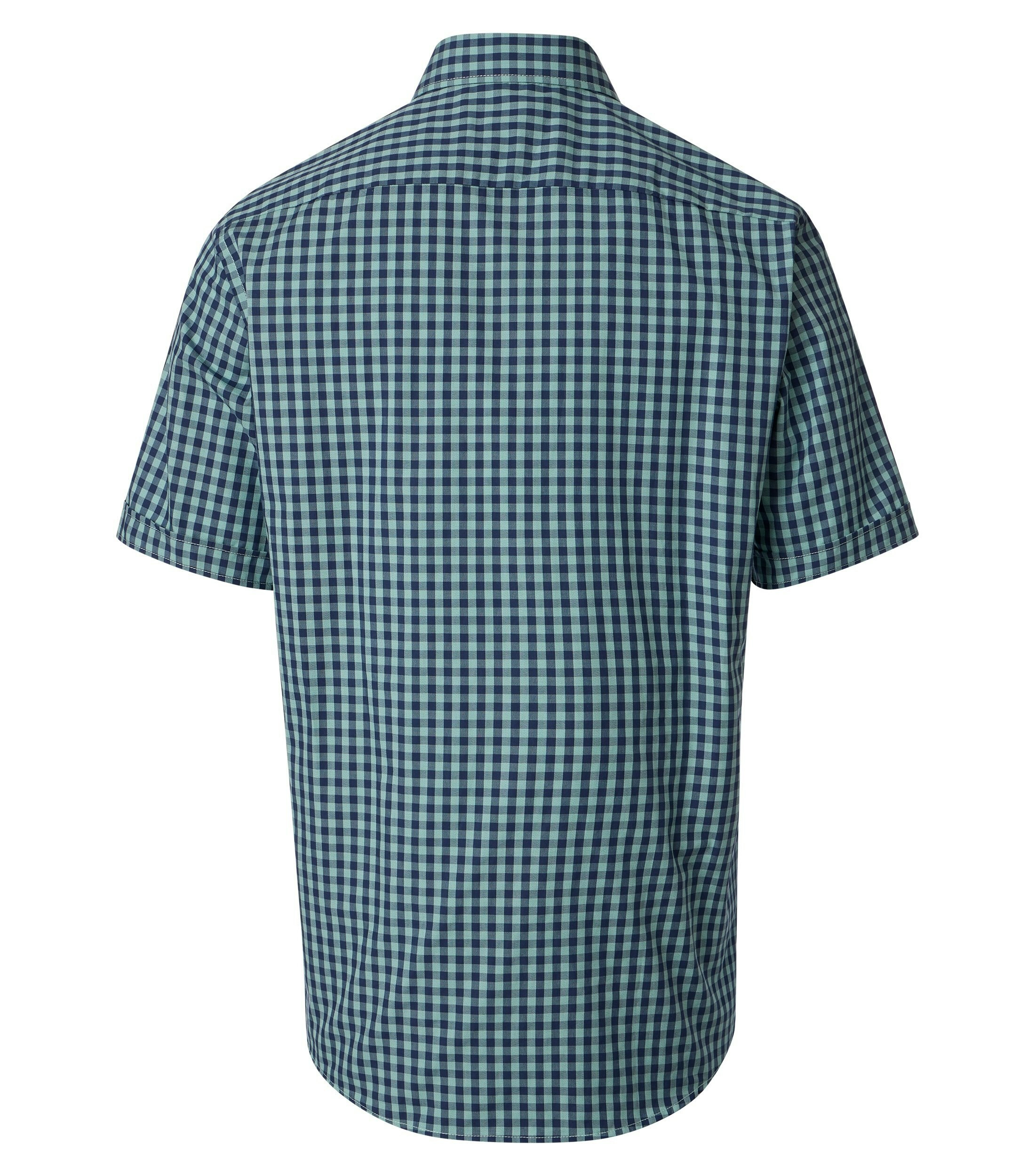 Ein Freizeithemd im kariert Muster in der Farbe Grün