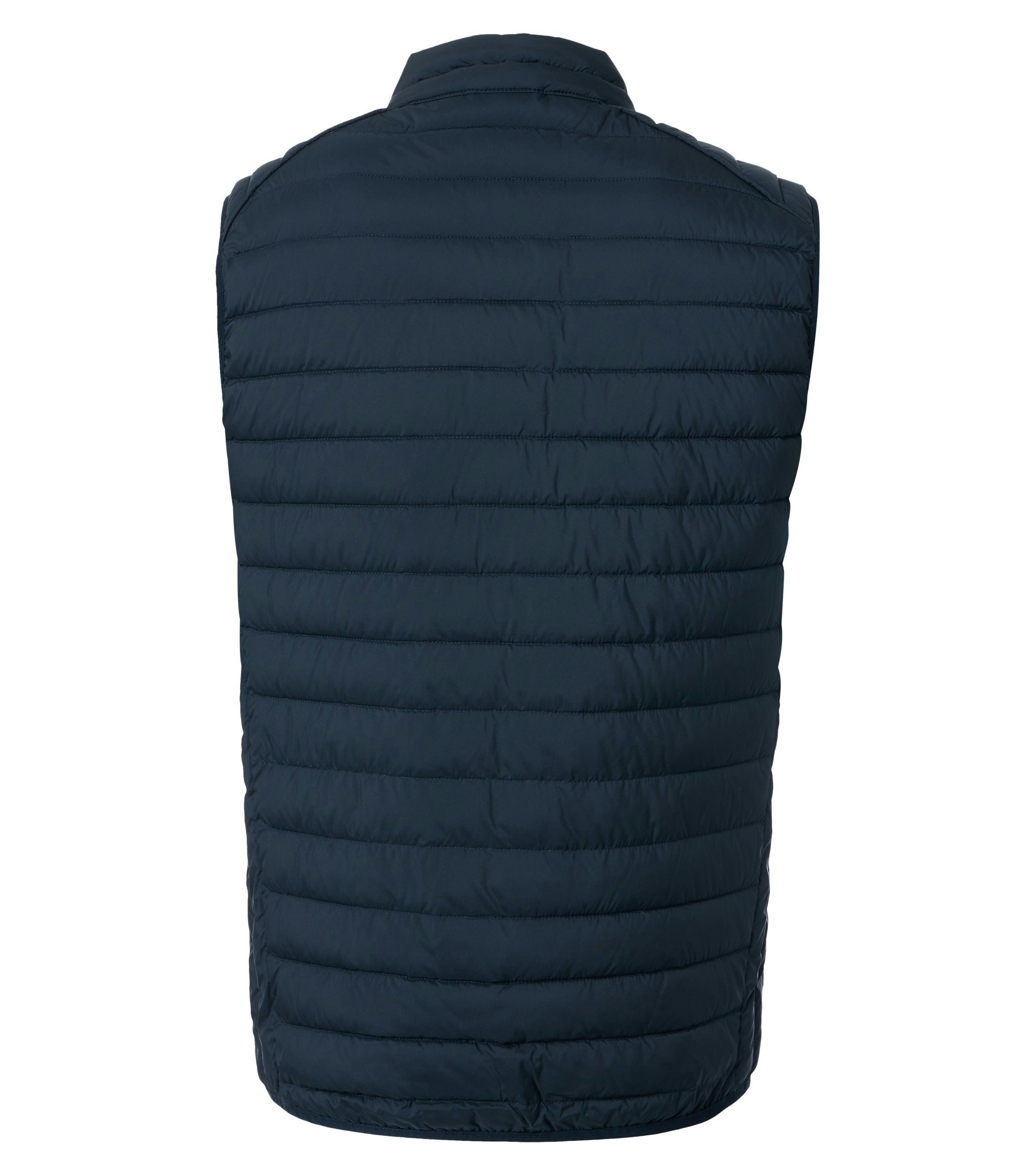 Eine Weste im uni Muster in der Farbe Dunkelblau