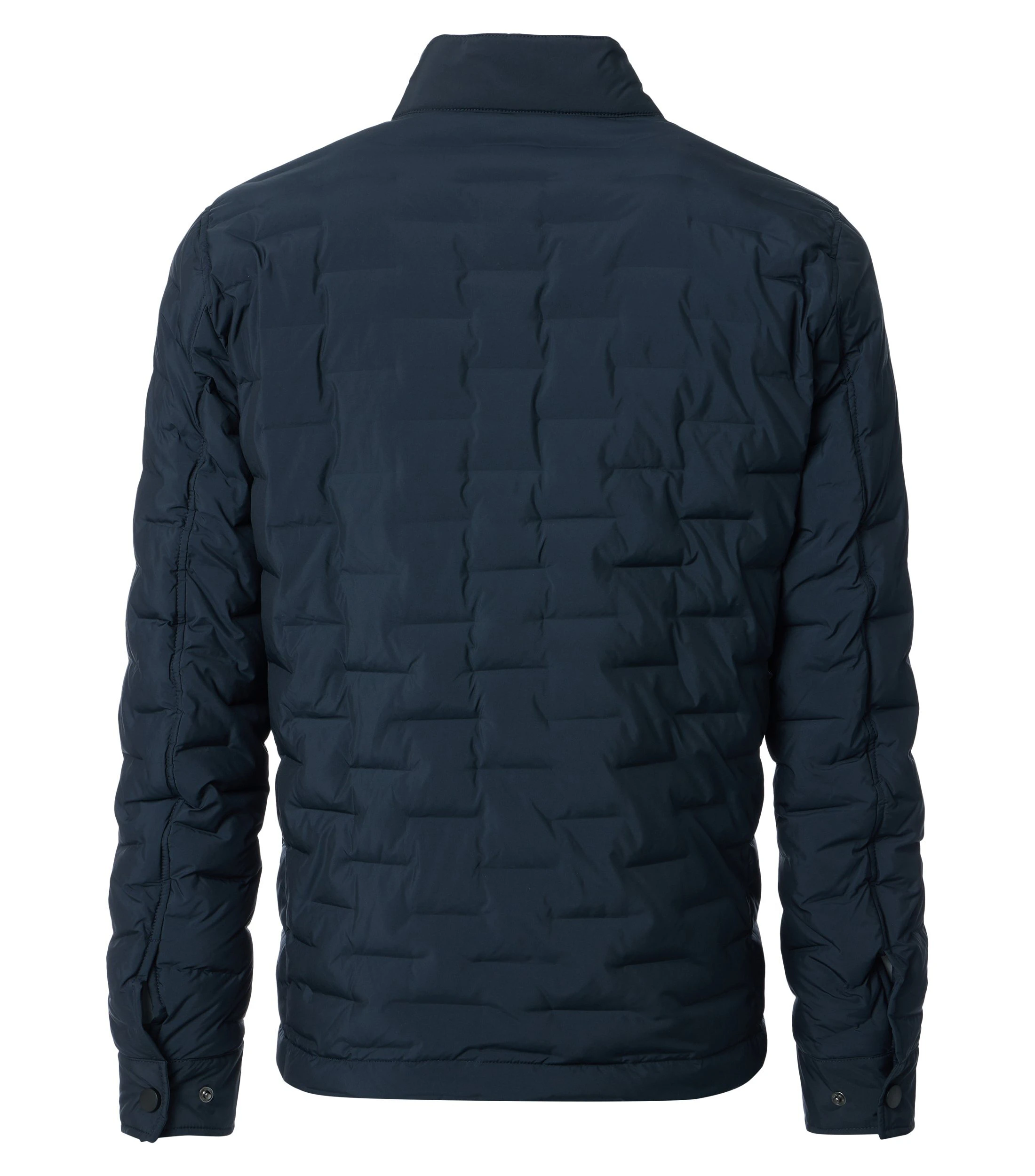 Jacke im unifarbenen Design in der Farbe Dunkelblau