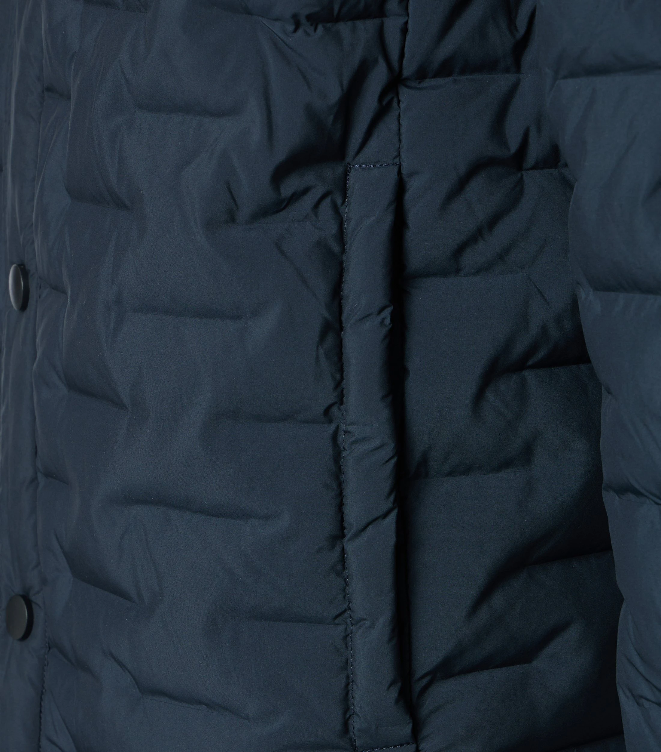 Jacke im unifarbenen Design in der Farbe Dunkelblau