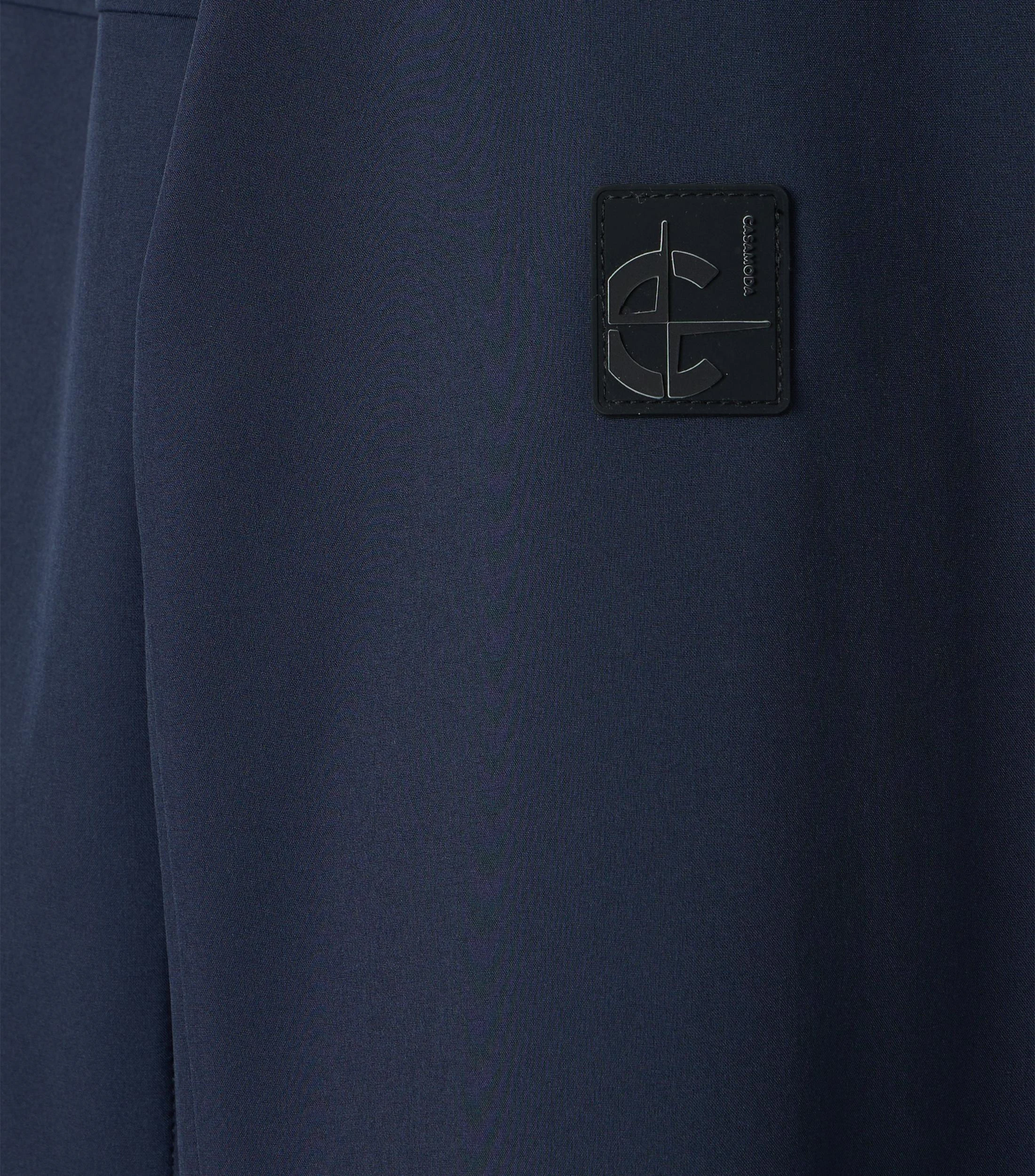 Softshelljacke im unifarbenen Design in der Farbe Dunkelblau