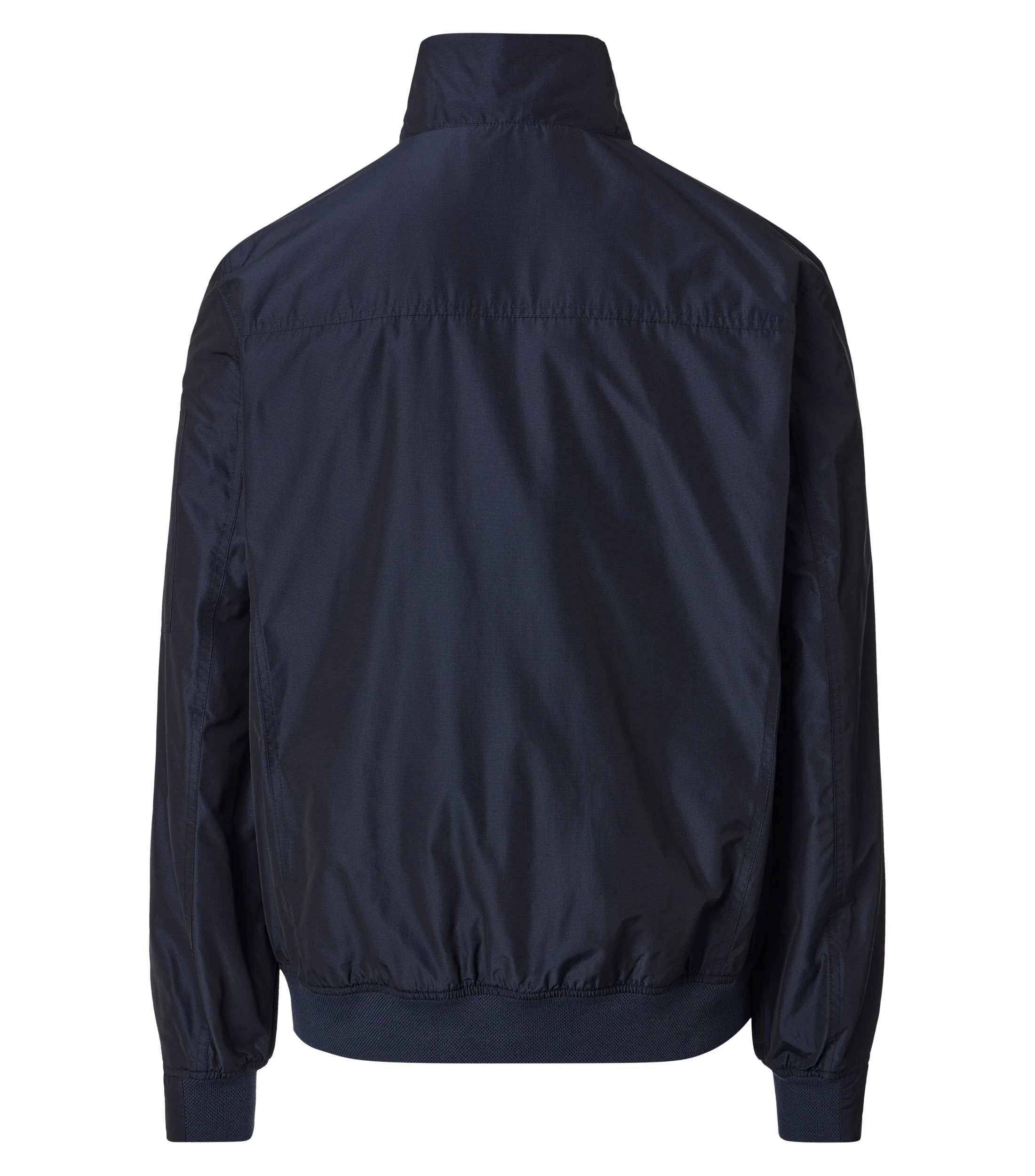 Jacke im unifarbenen Design in der Farbe Dunkelblau