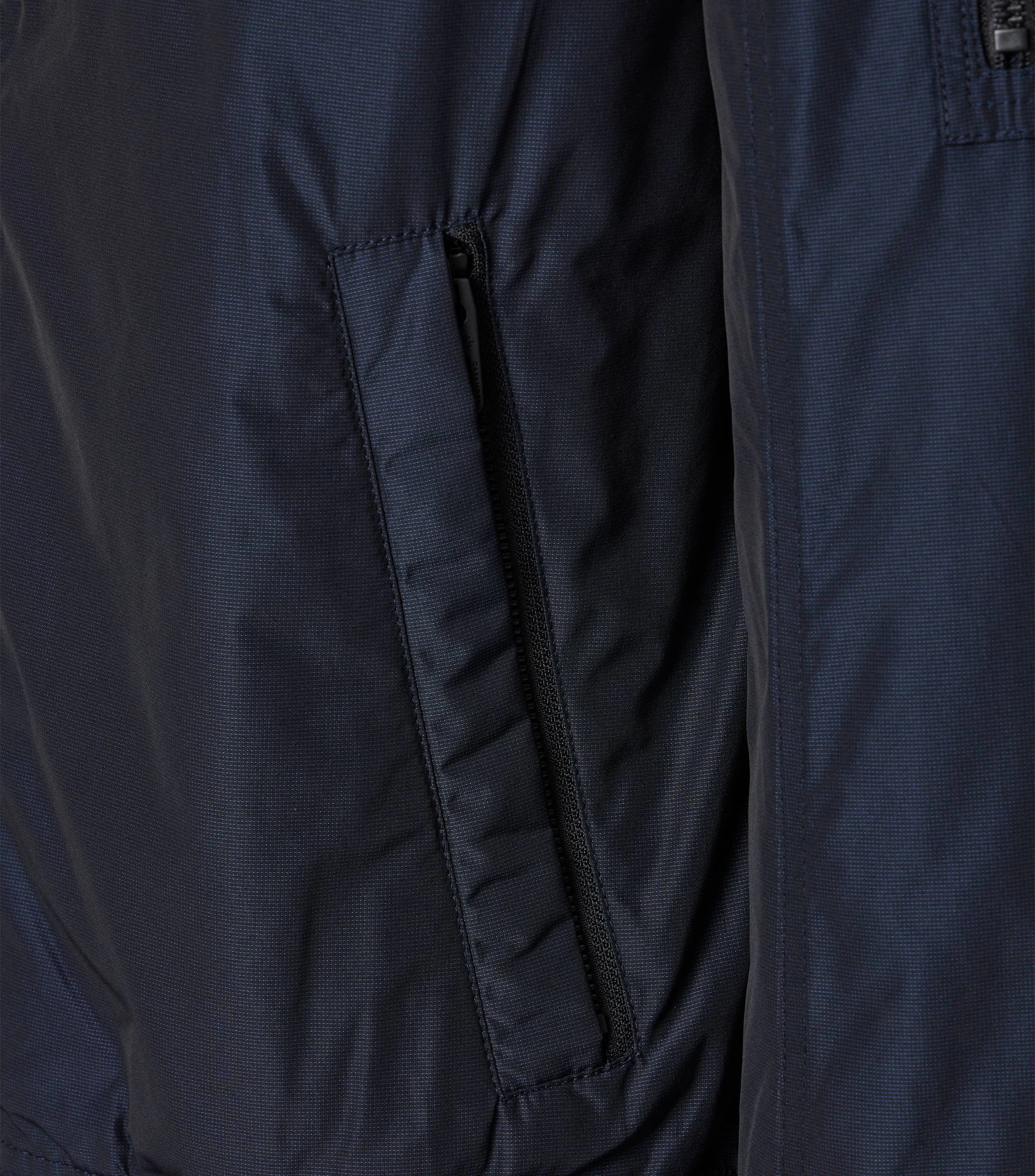 Jacke im unifarbenen Design in der Farbe Dunkelblau