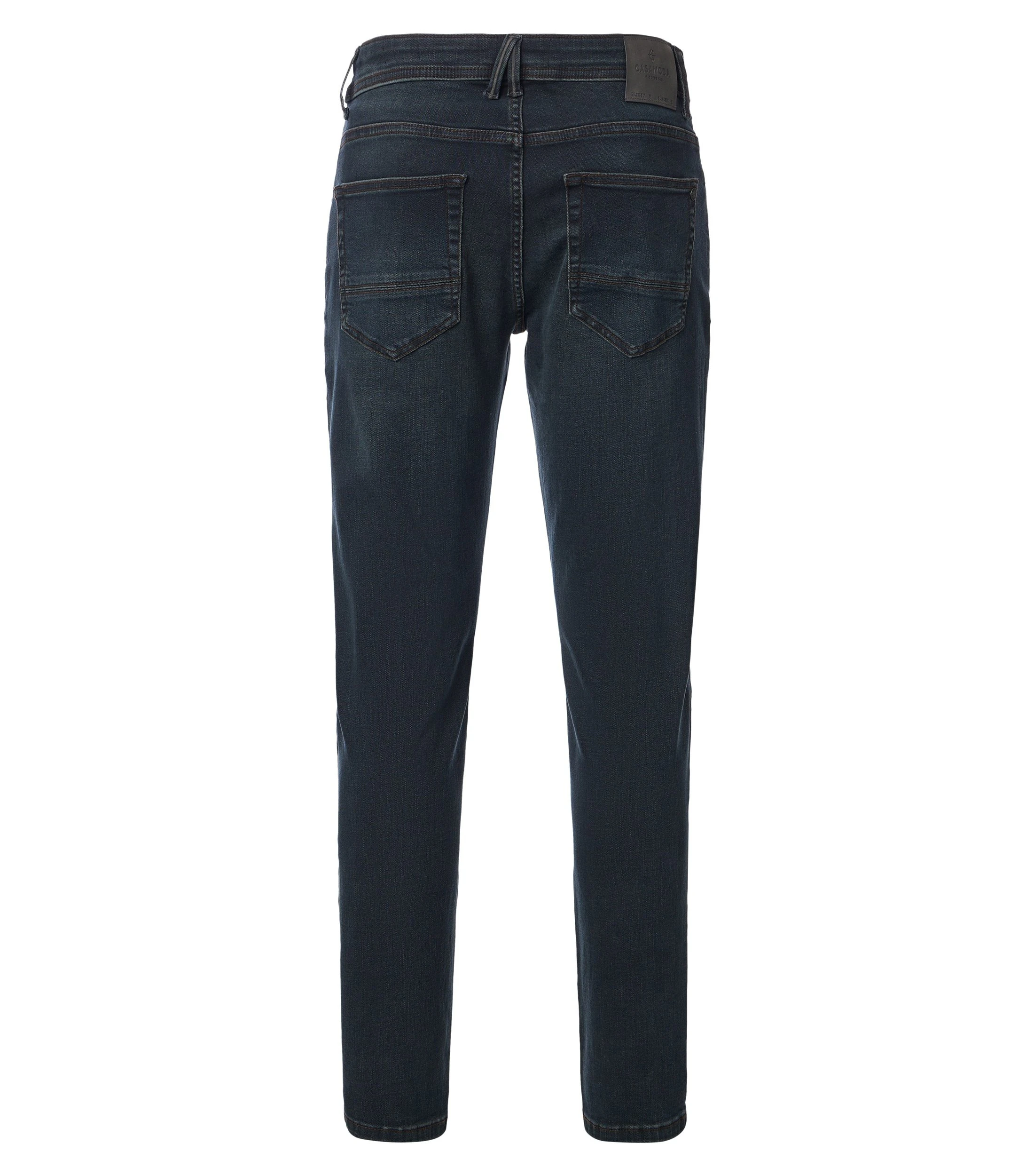 Jeans im unifarbenen Design in der Farbe Dunkelgrau