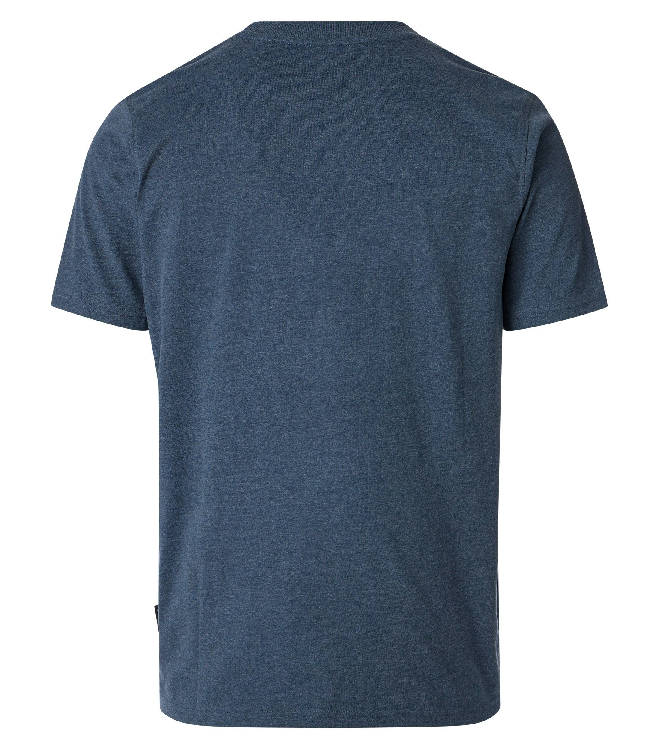 Ein T-Shirt im uni Muster in der Farbe Blau