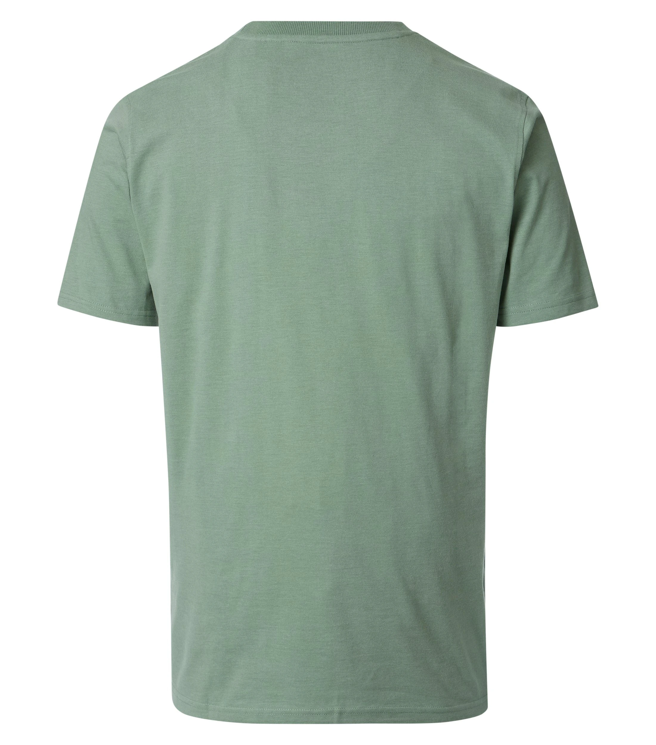 T-Shirt im unifarbenen Design in der Farbe Grün