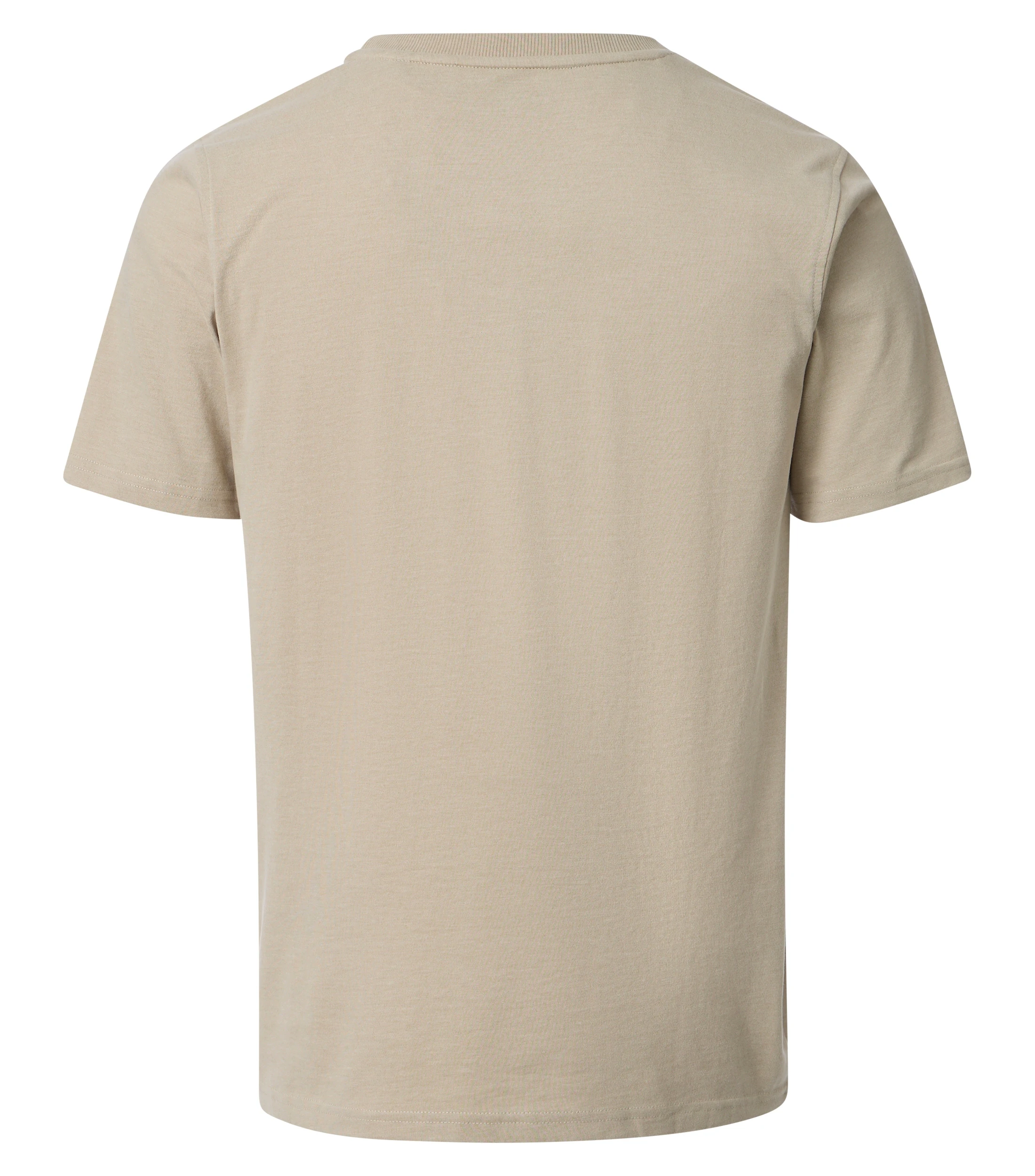 T-Shirt im unifarbenen Design in der Farbe Beige