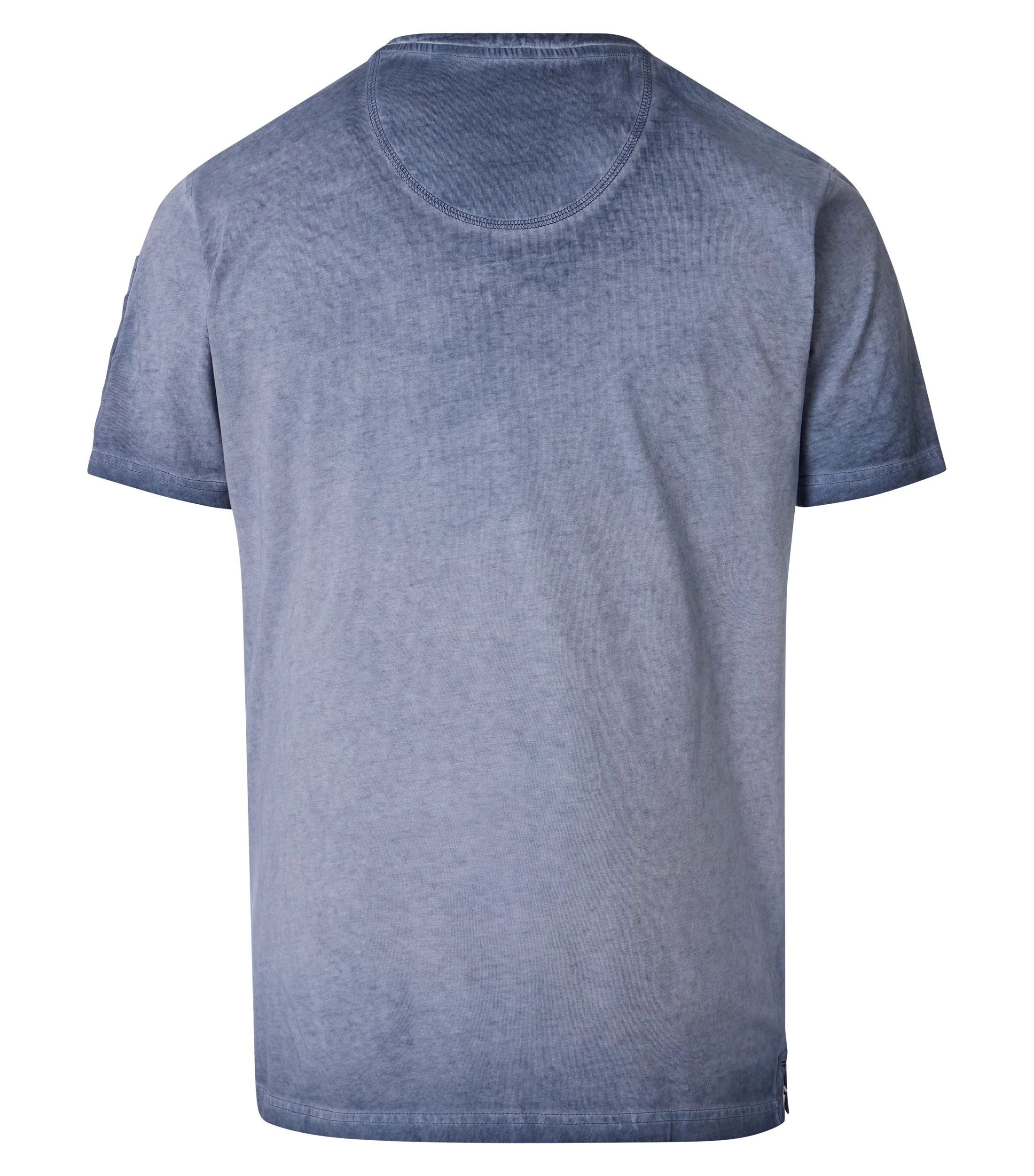 T-Shirt im Print-Muster in der Farbe Blau
