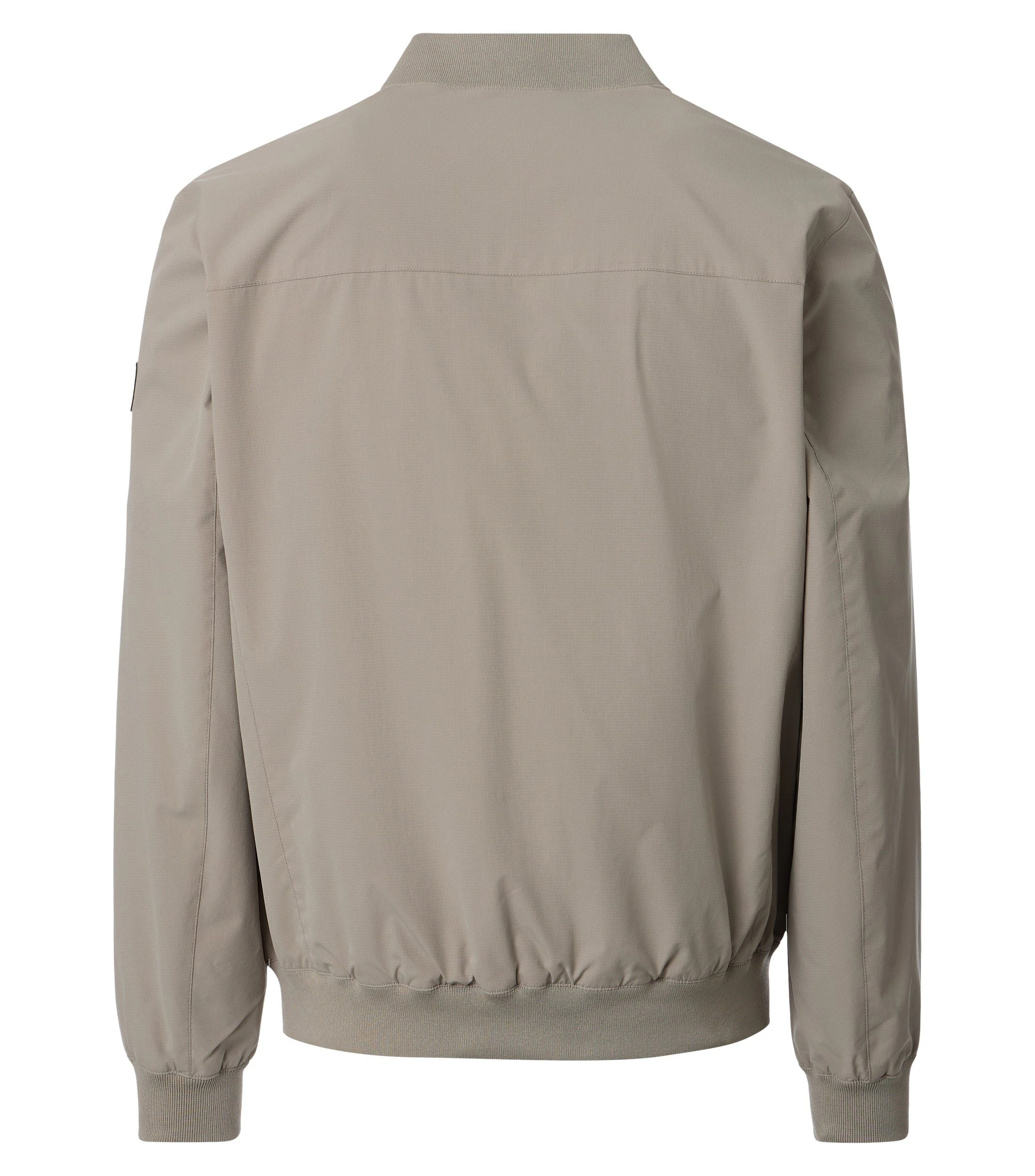 Jacke im unifarbenen Design in der Farbe Beige