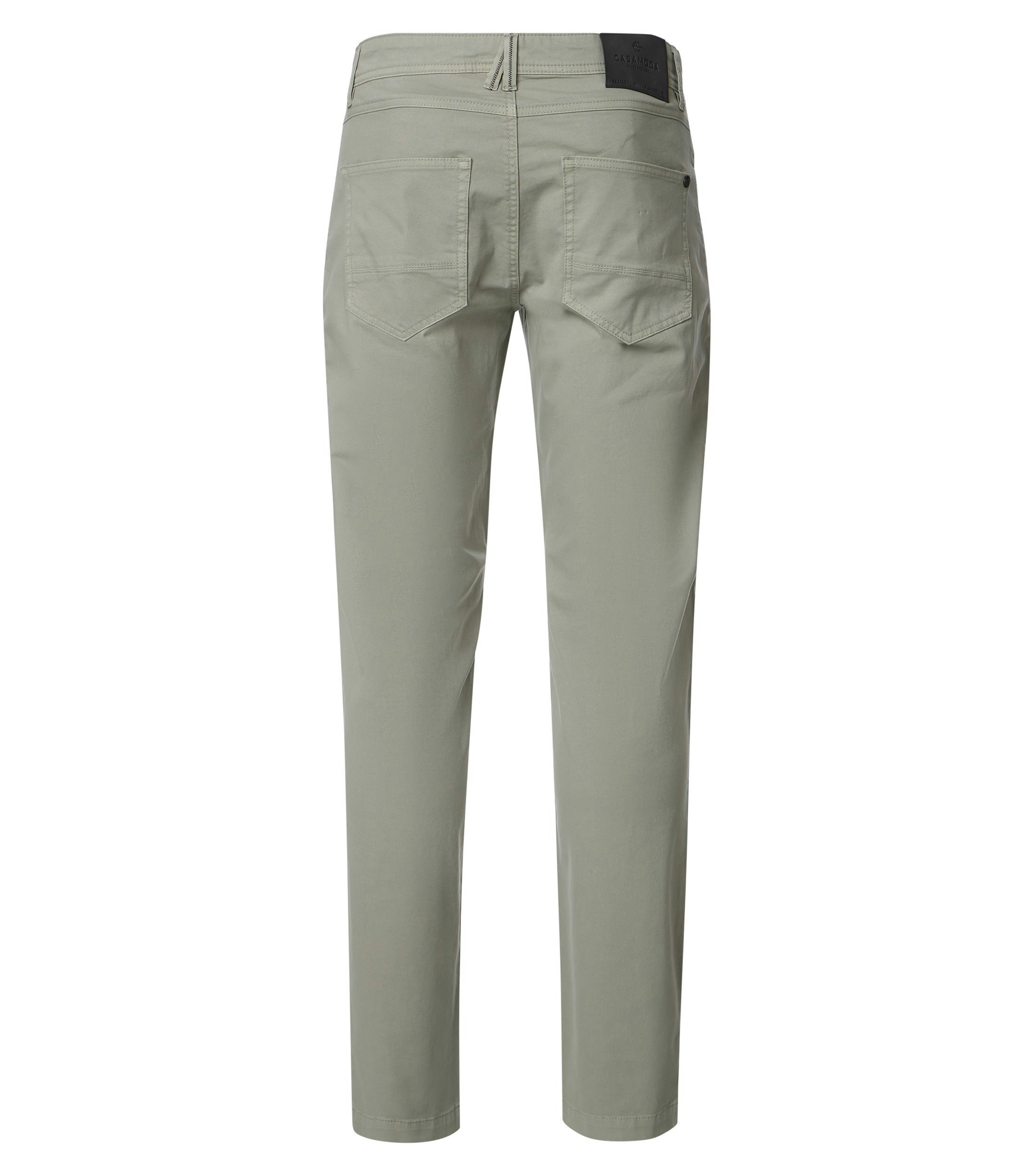 Chino im unifarbenen Design in der Farbe Hellgrün