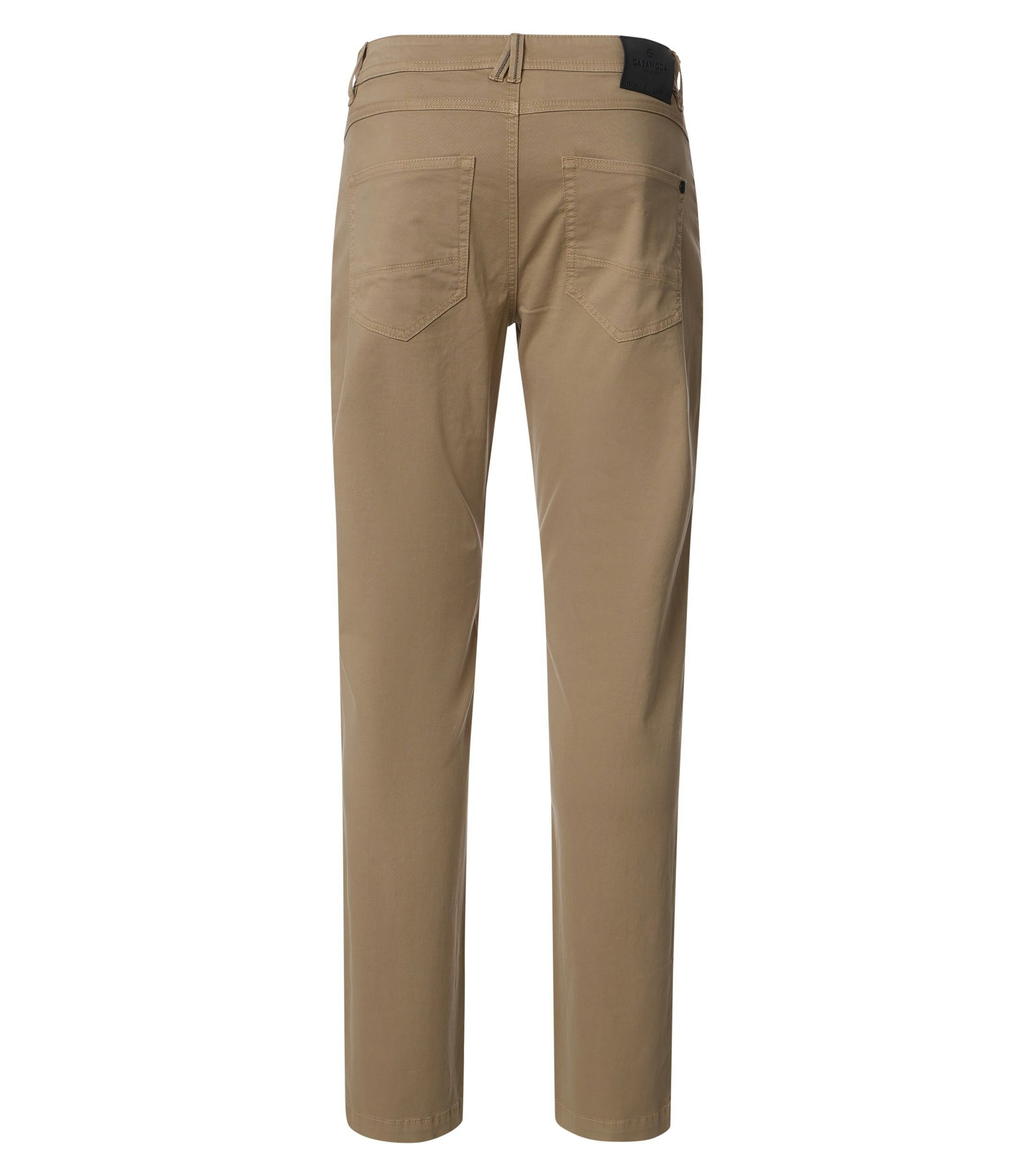 Eine Chino im uni Muster in der Farbe Beige