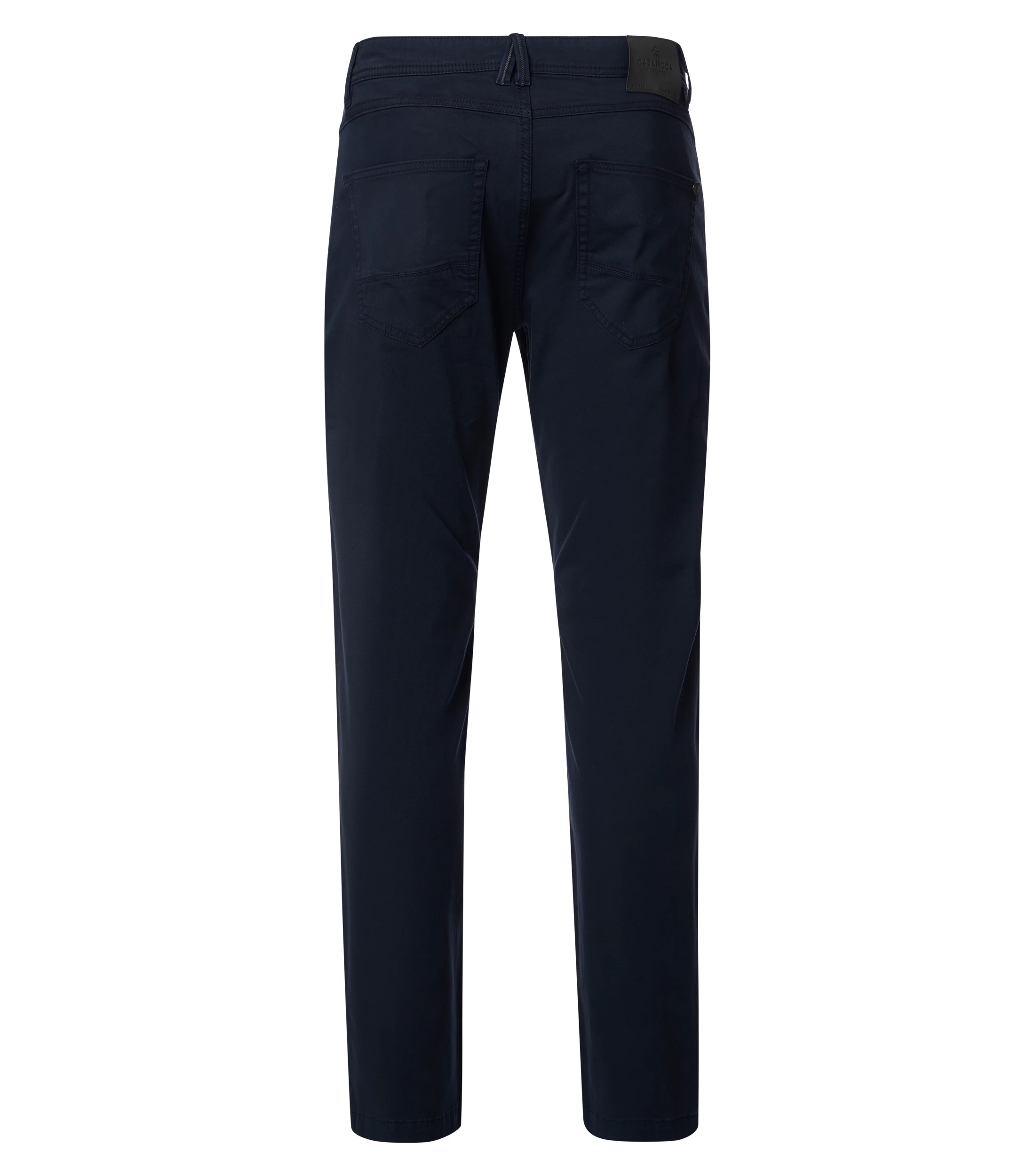 Chino im unifarbenen Design in der Farbe Dunkelblau