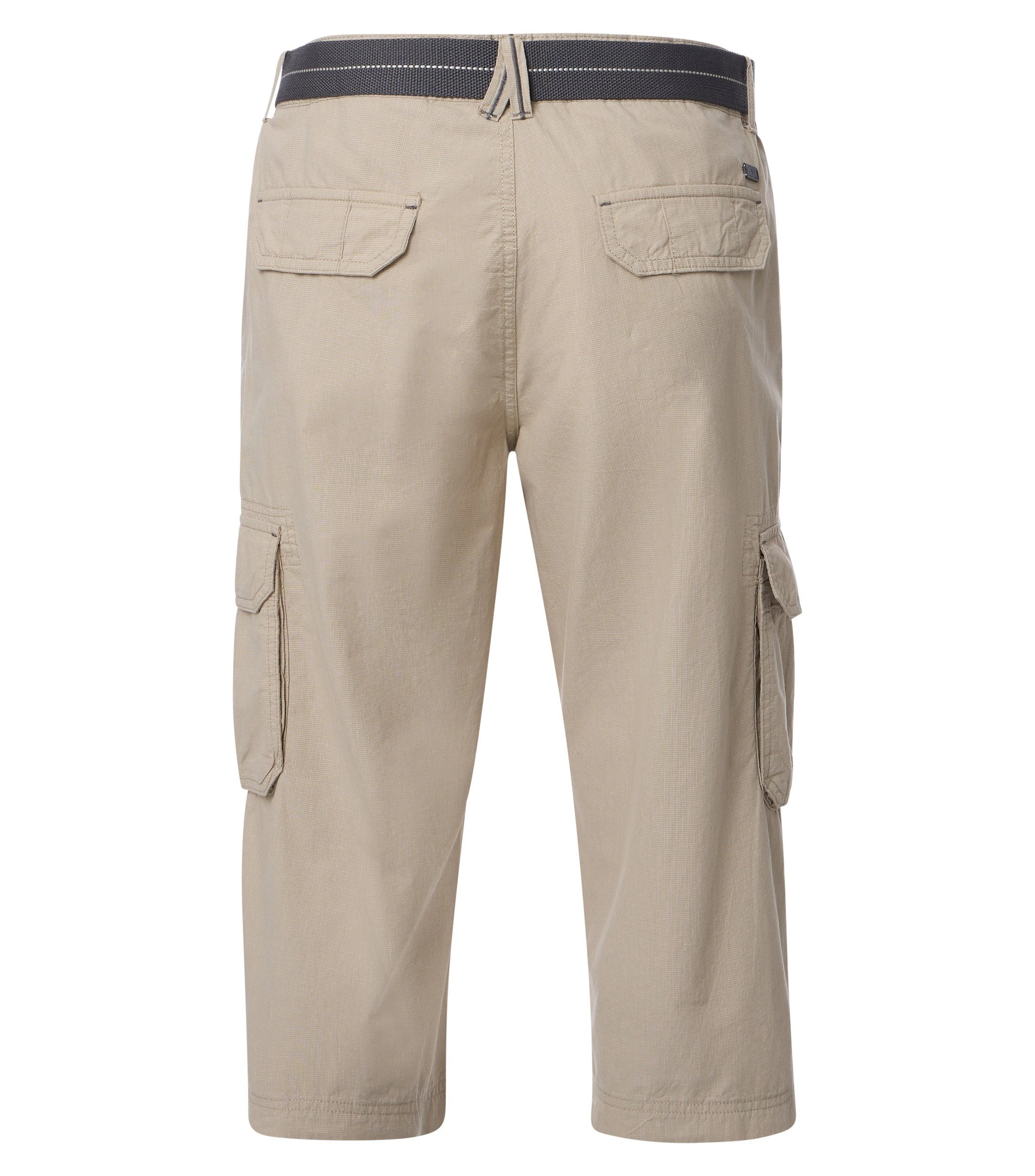 Shorts im unifarbenen Design in der Farbe Beige