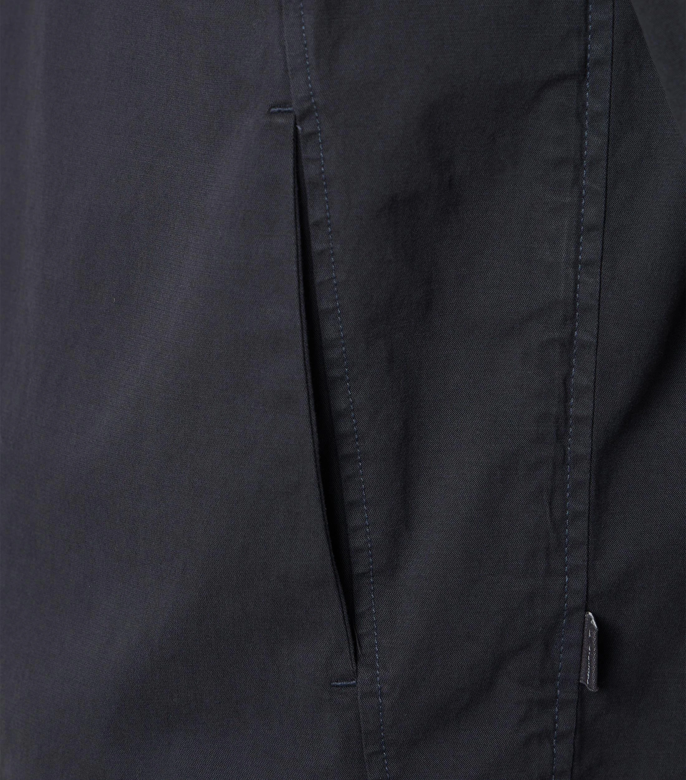 Jacke im unifarbenen Design in der Farbe Dunkelblau