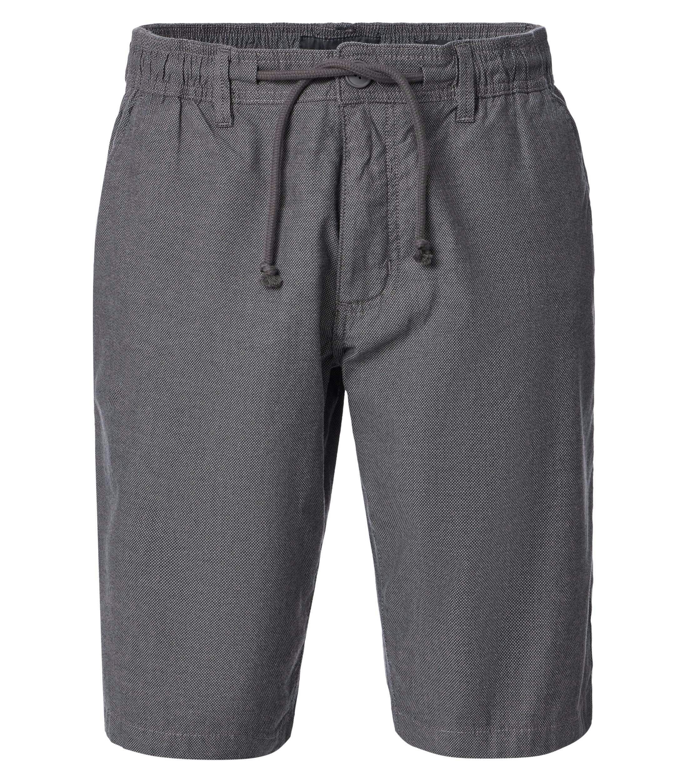 Eine Shorts im uni Muster in der Farbe Grau