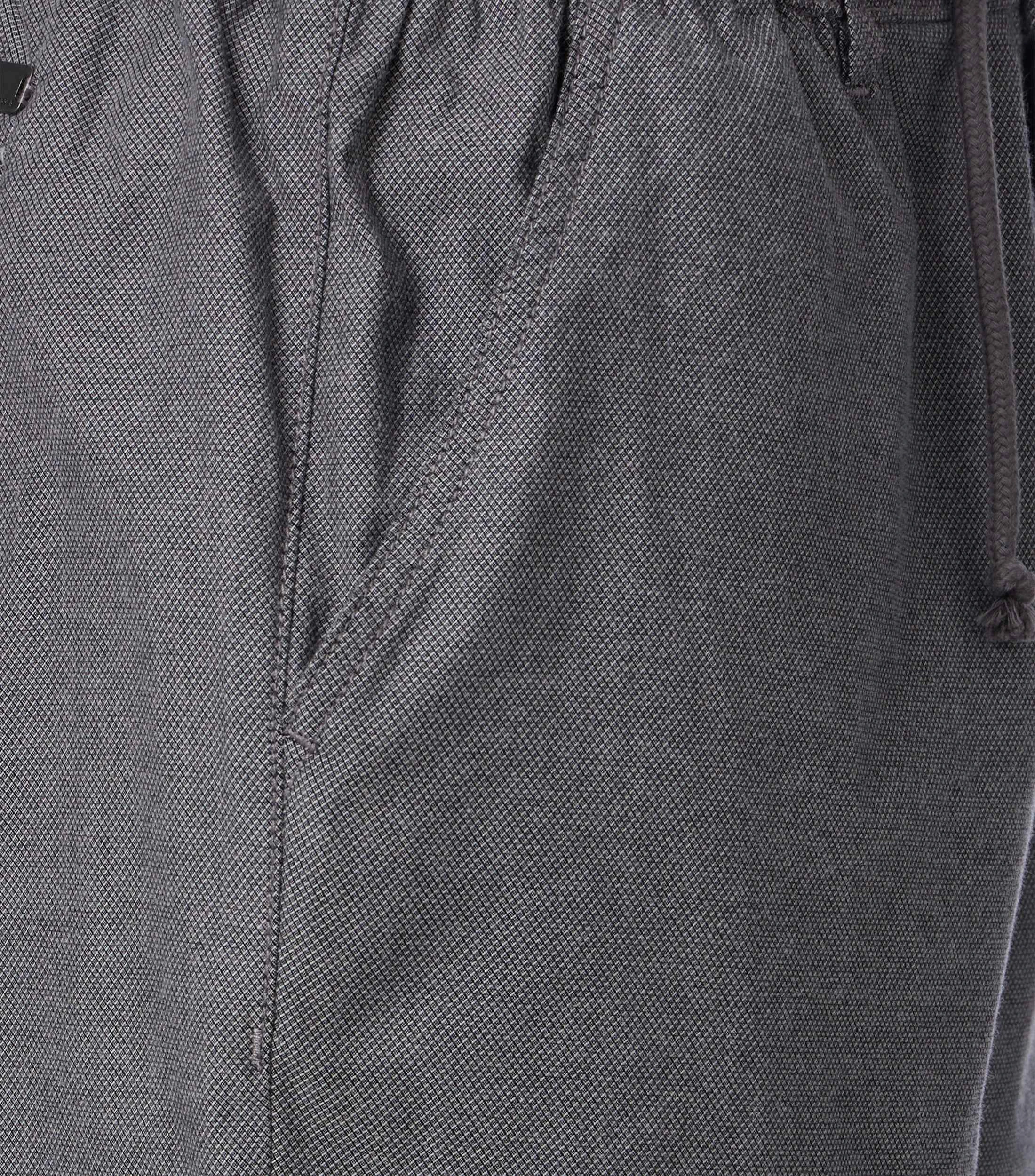 Shorts im unifarbenen Design in der Farbe Grau