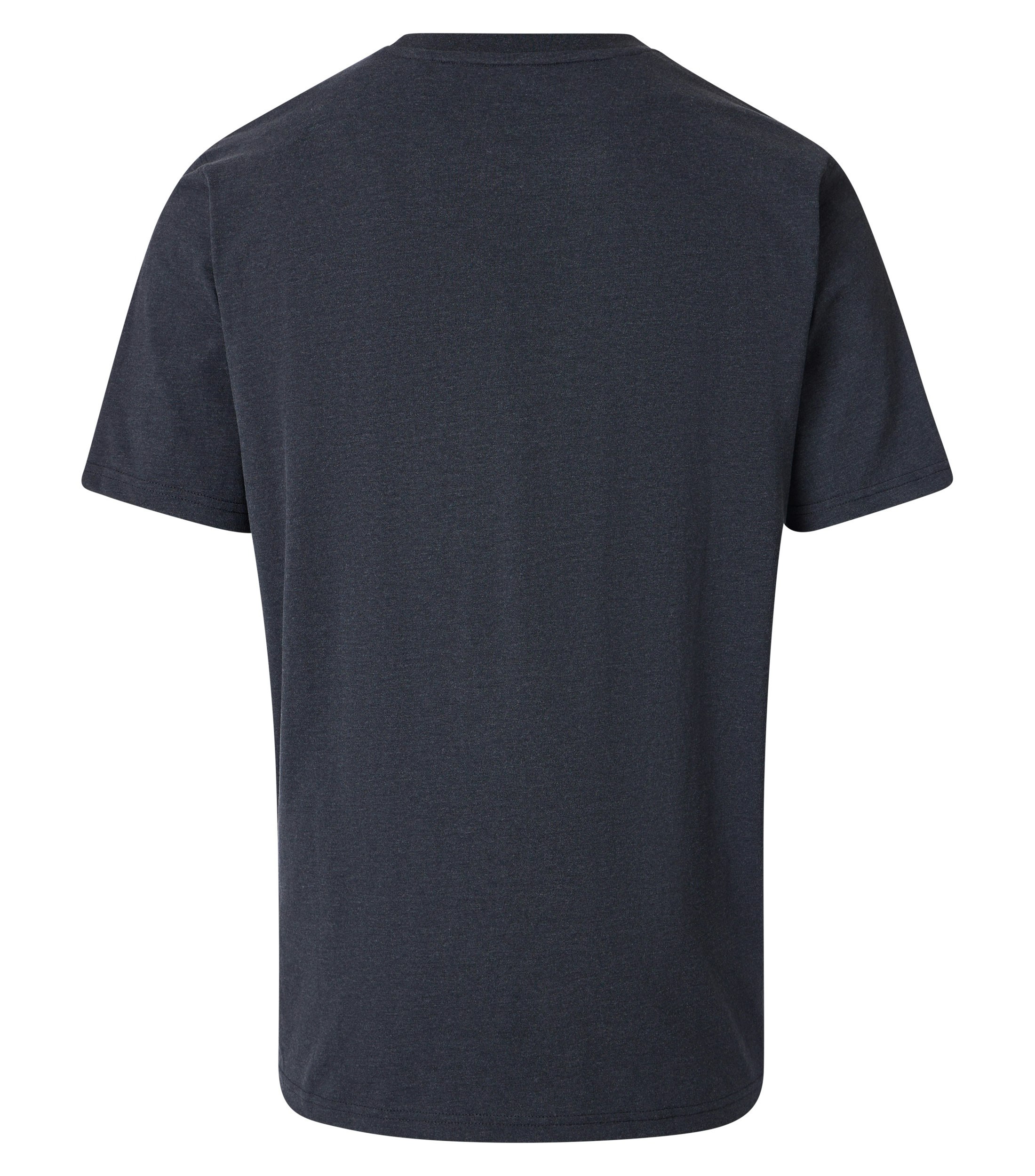 T-Shirt im unifarbenen Design in der Farbe Hellblau