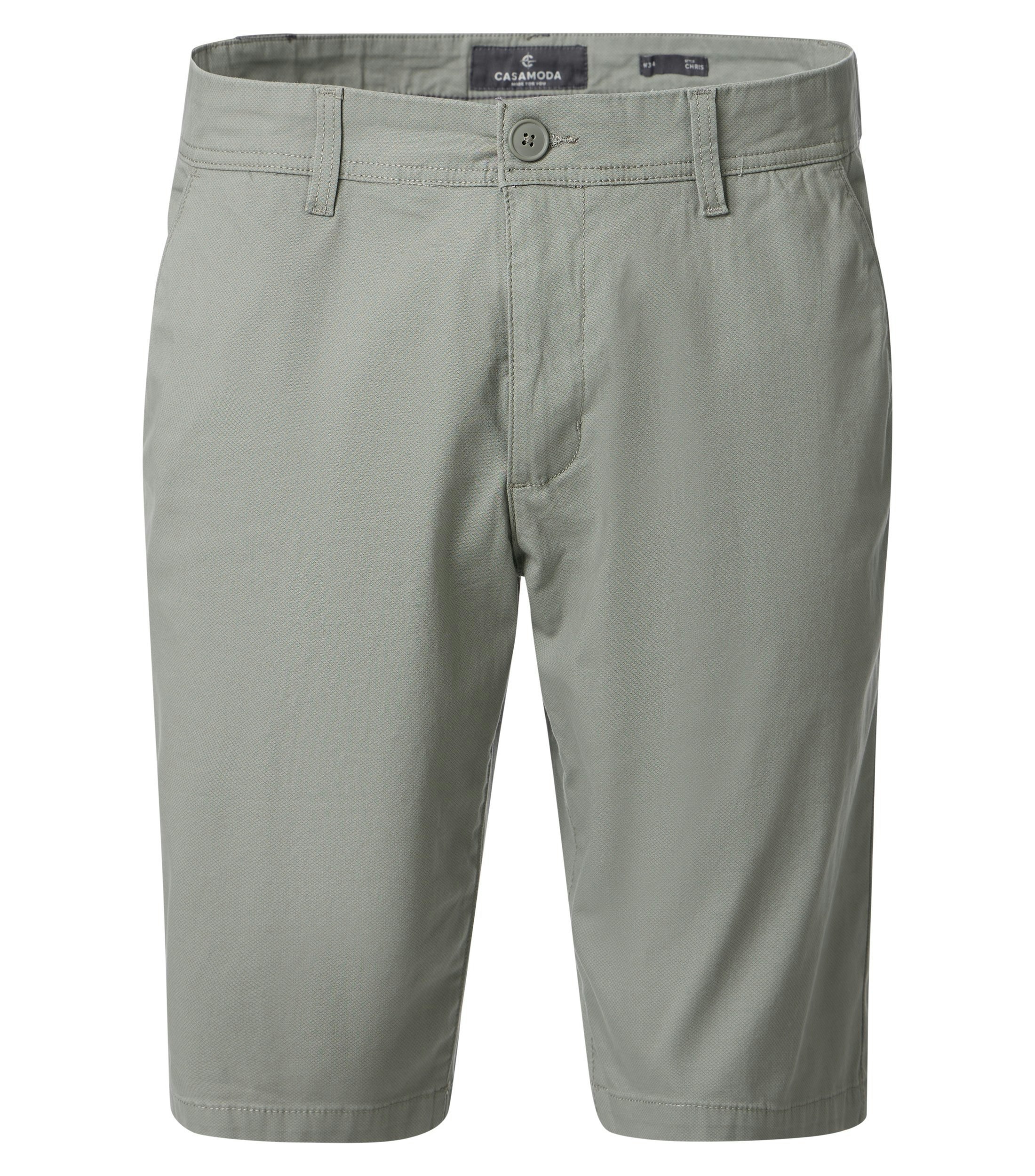Shorts im unifarbenen Design in der Farbe Hellgrün