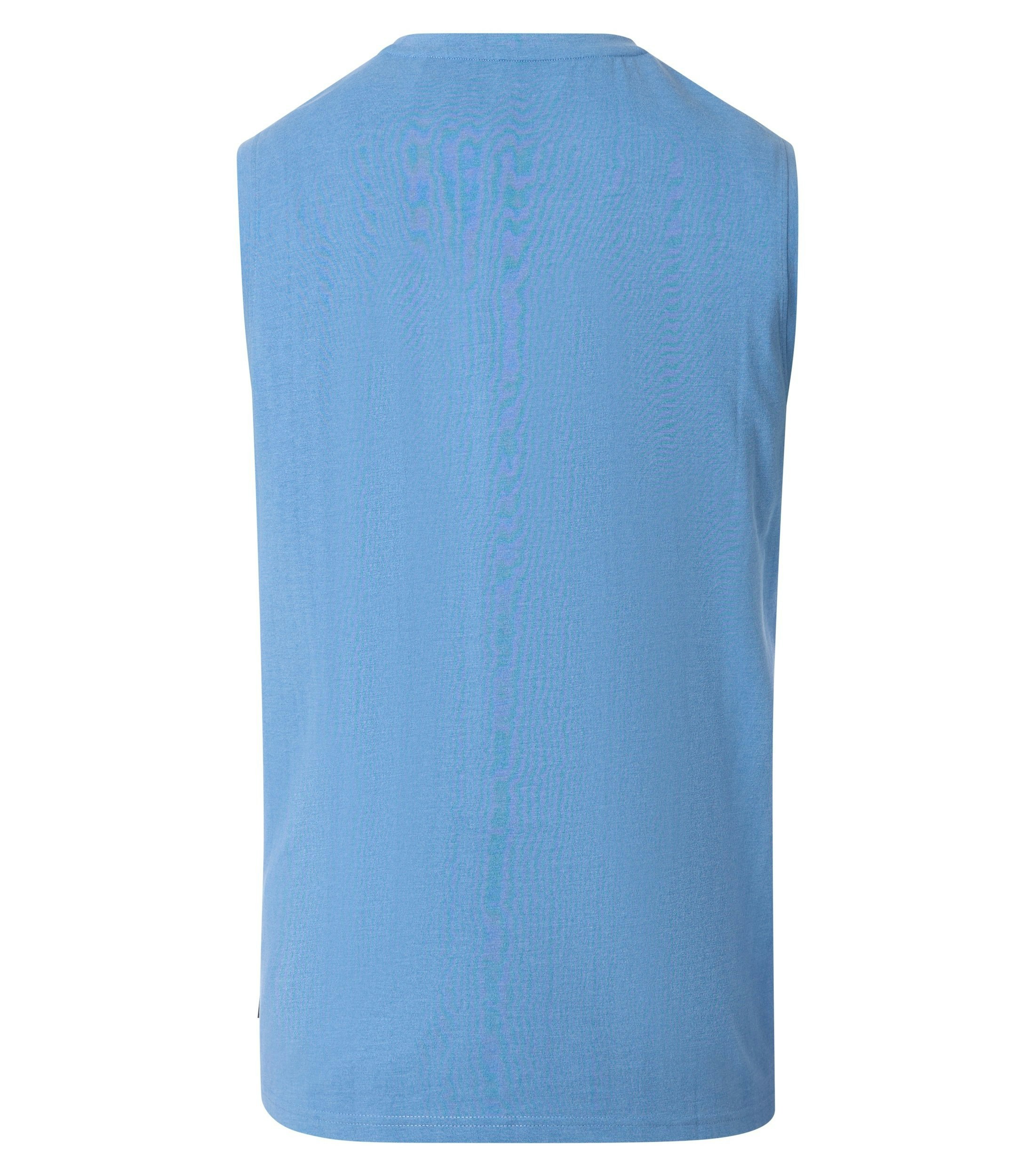 Tanktop im unifarbenen Design in der Farbe Blau