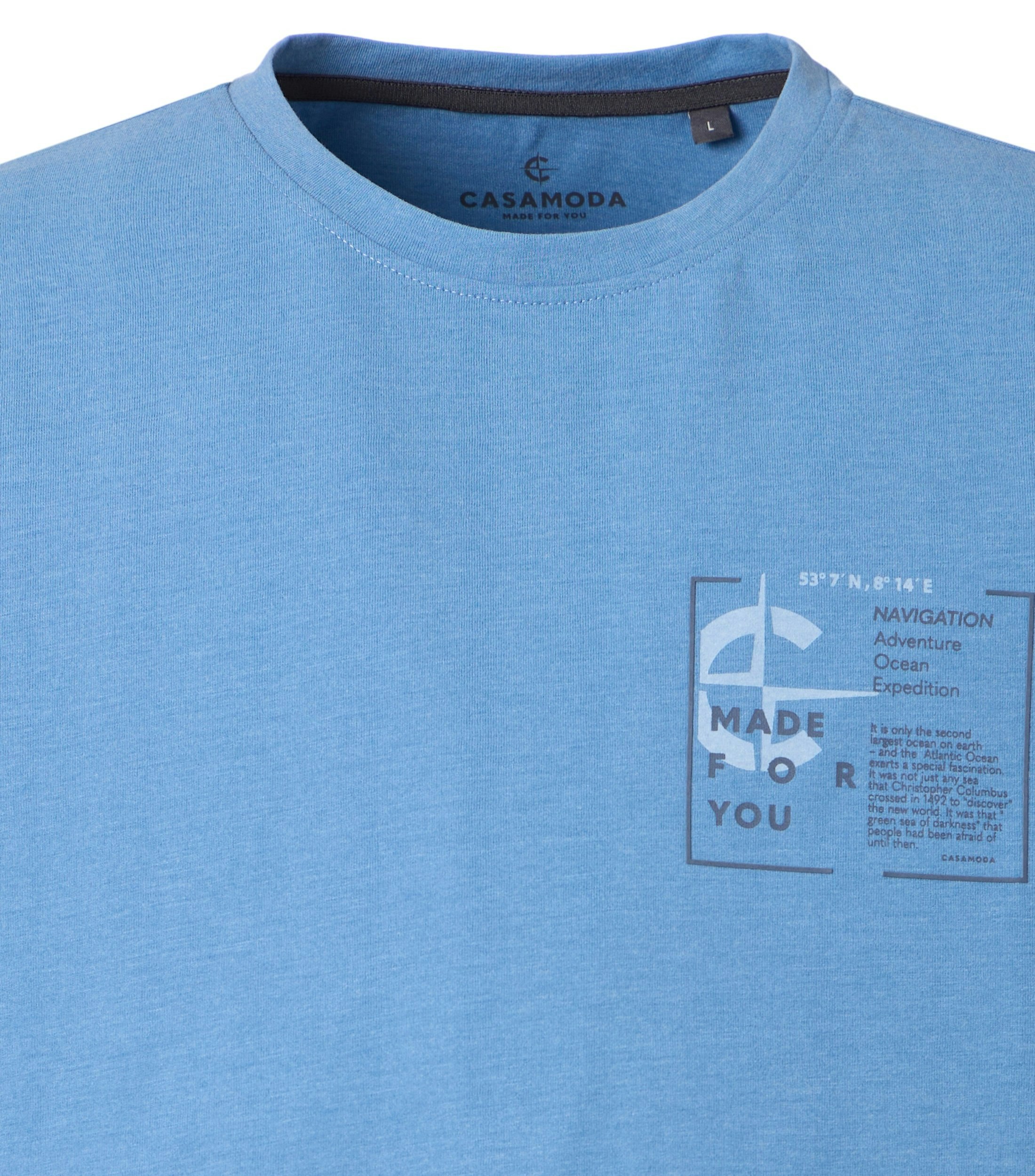 Tanktop im unifarbenen Design in der Farbe Blau