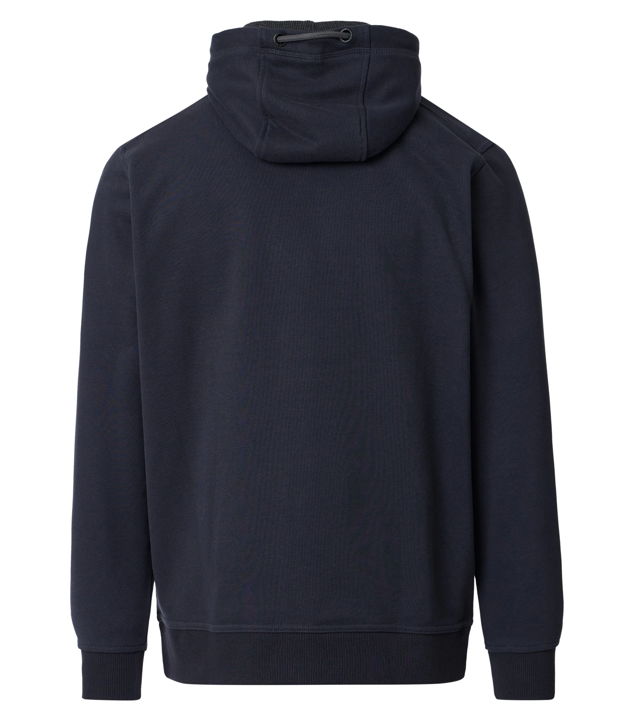 Sweatjacke im unifarbenen Design in der Farbe Dunkelblau
