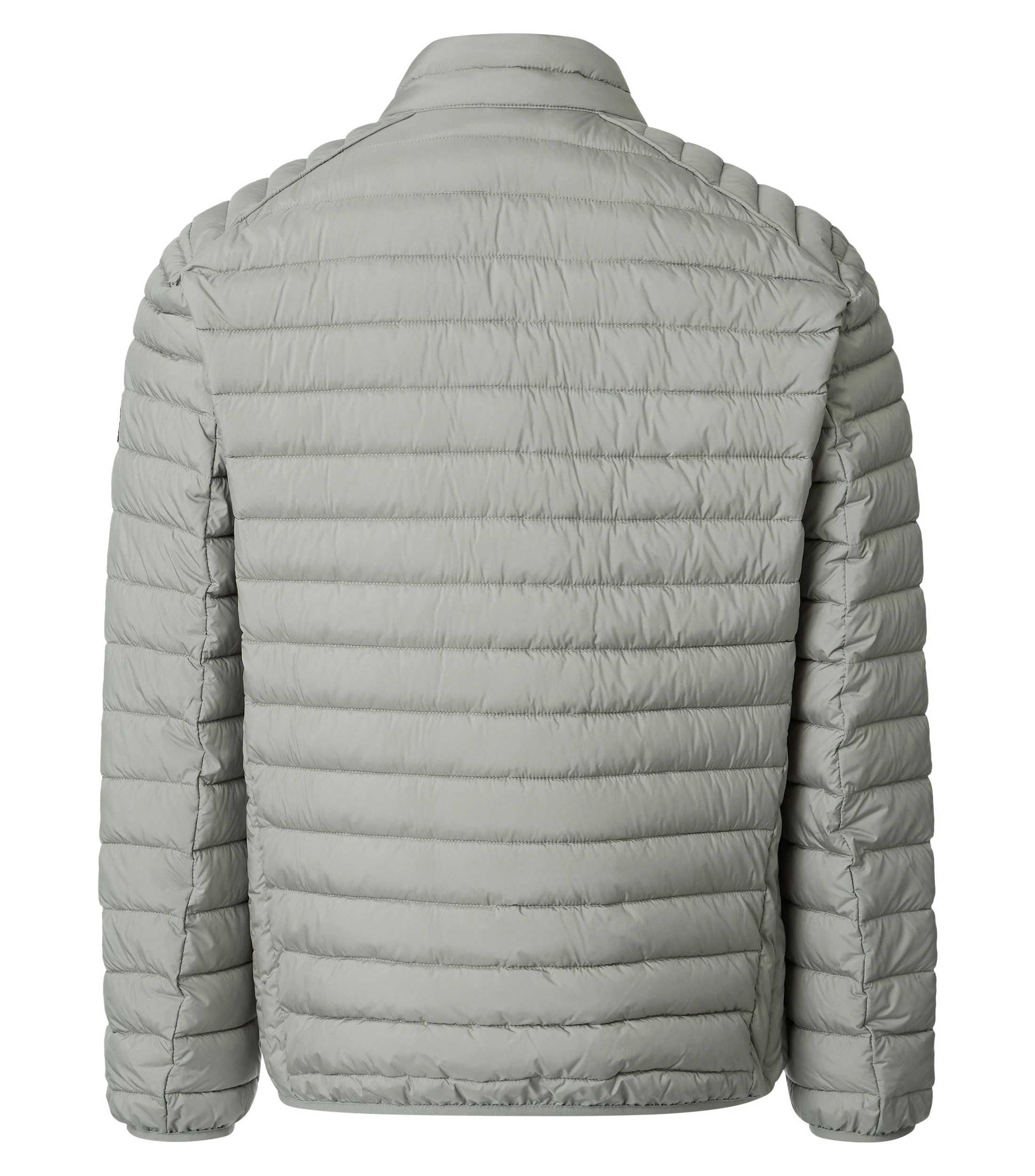 Jacke im unifarbenen Design in der Farbe Grau