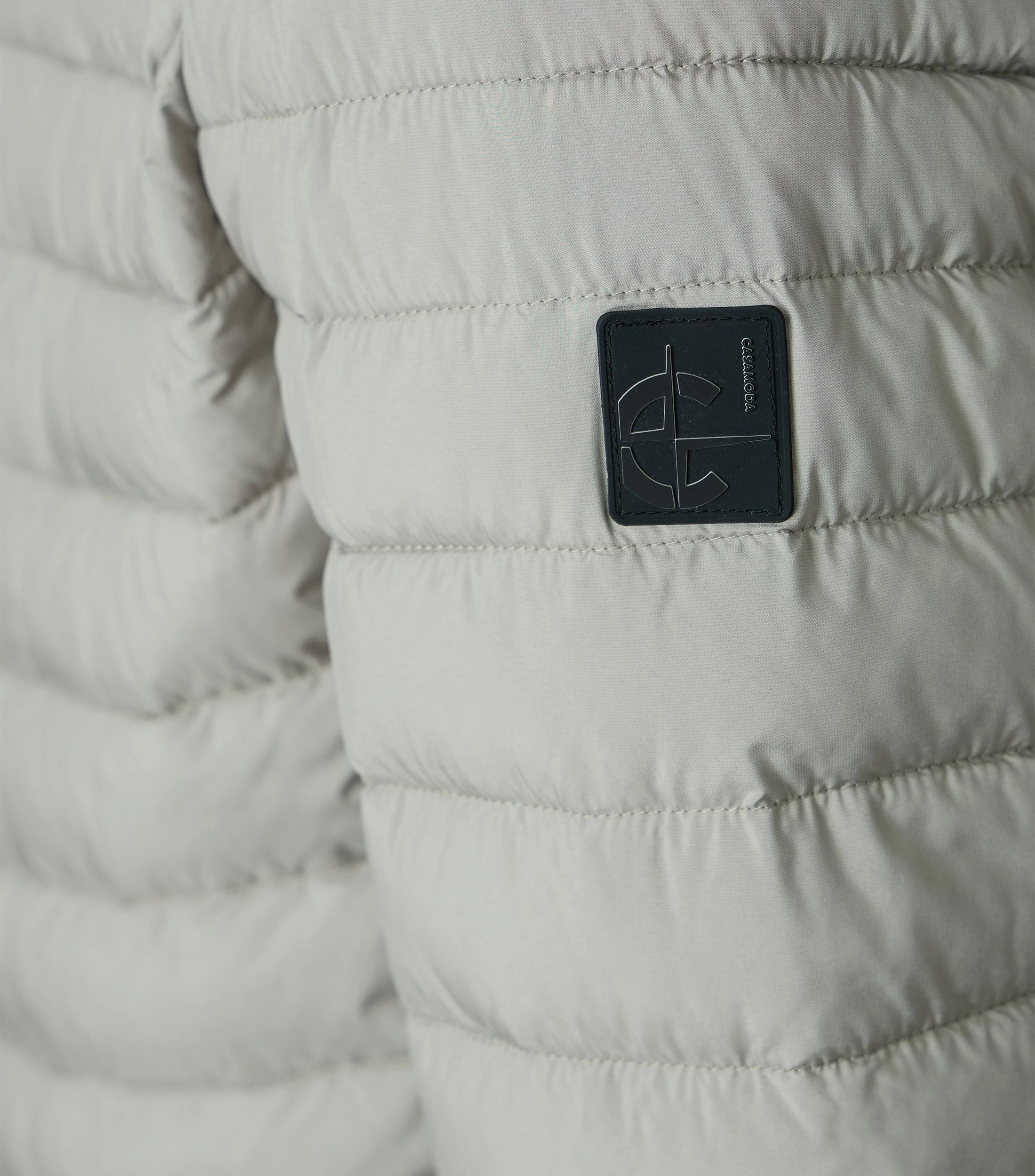 Jacke im unifarbenen Design in der Farbe Grau