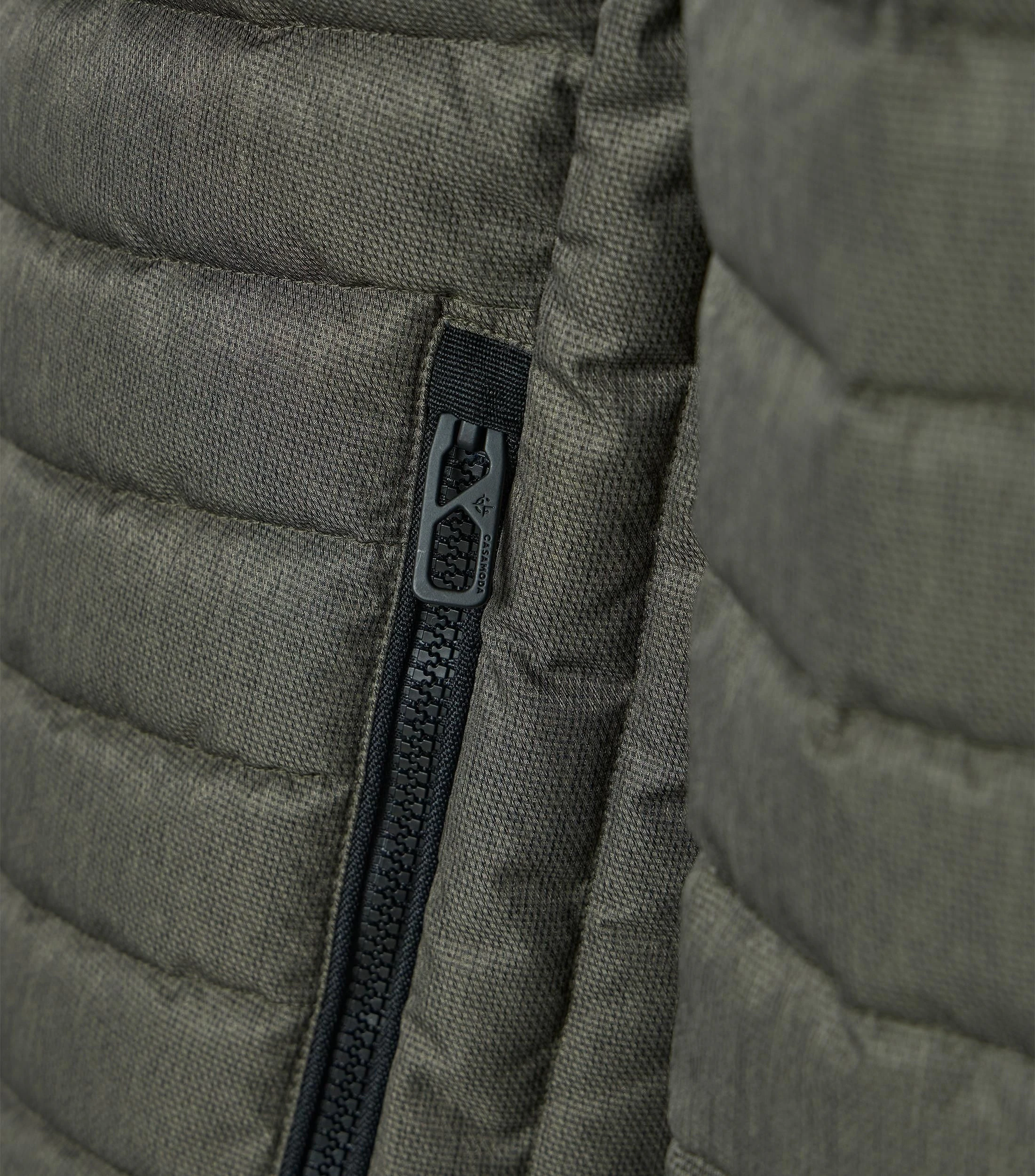 Jacke im unifarbenen Design in der Farbe Grün