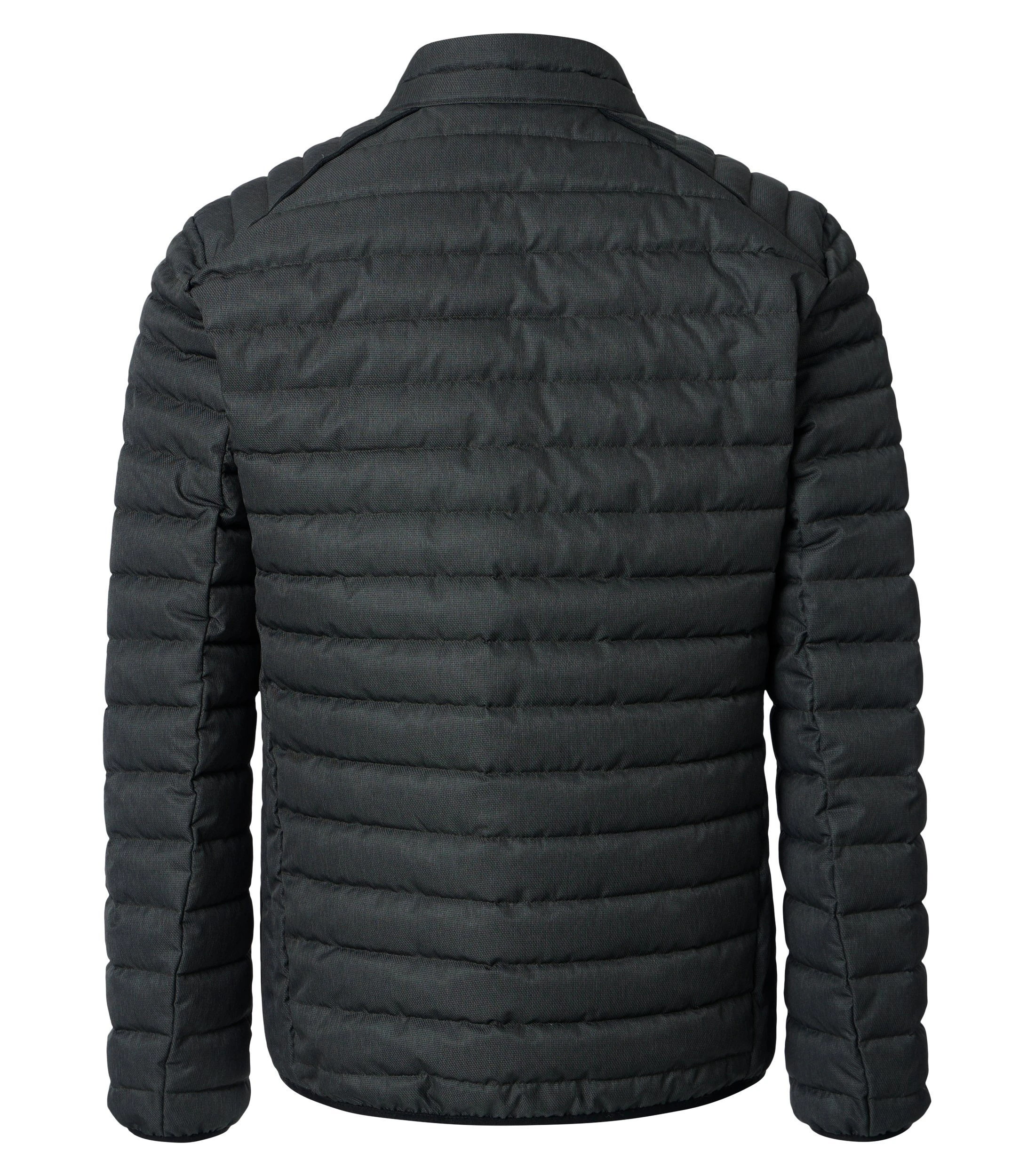 Jacke im unifarbenen Design in der Farbe Anthrazit