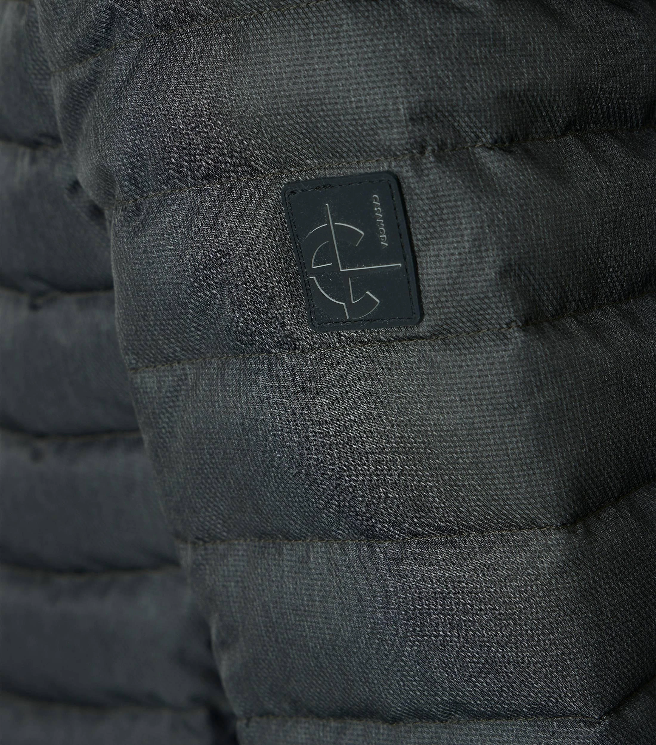 Jacke im unifarbenen Design in der Farbe Anthrazit