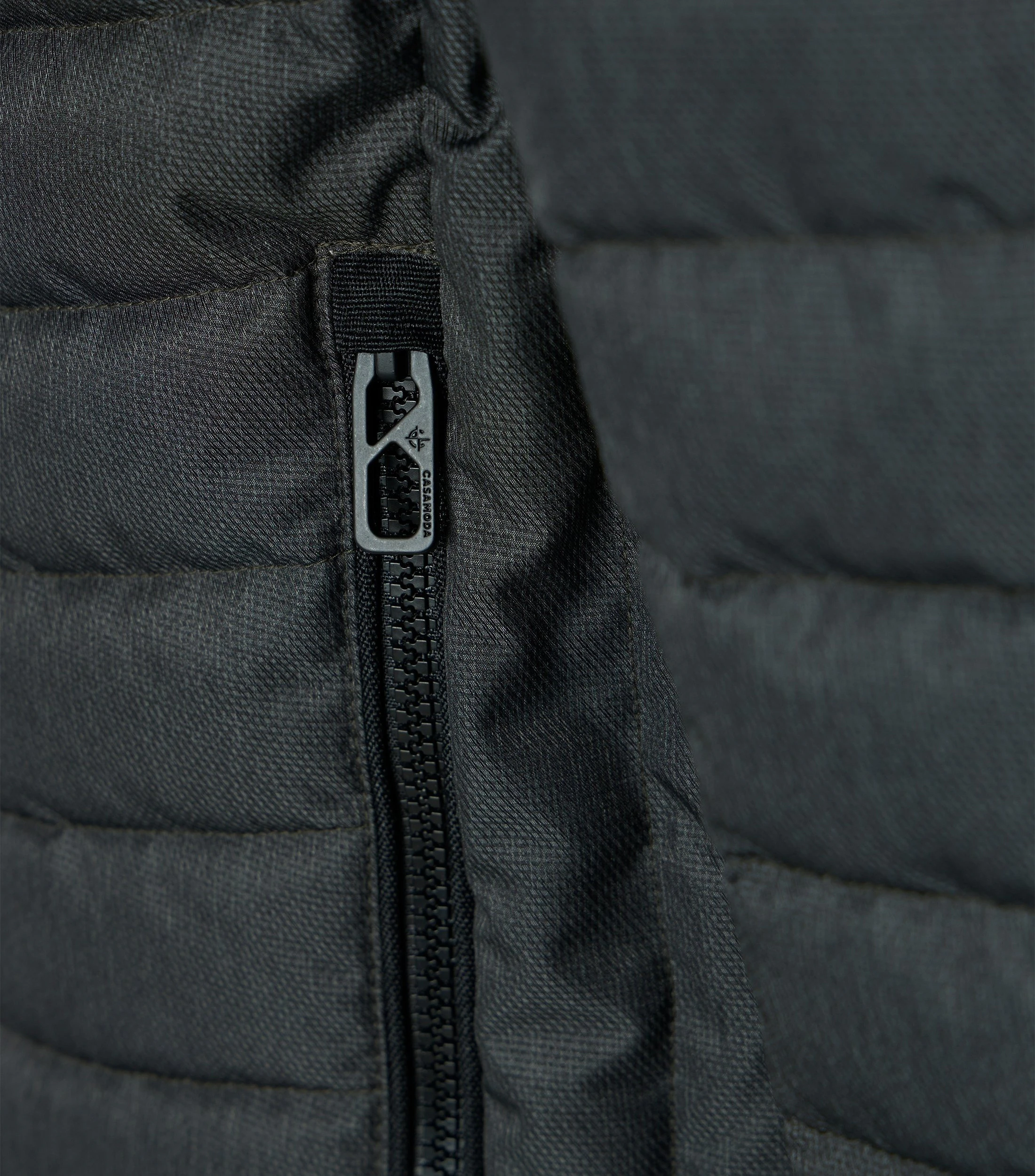 Jacke im unifarbenen Design in der Farbe Anthrazit