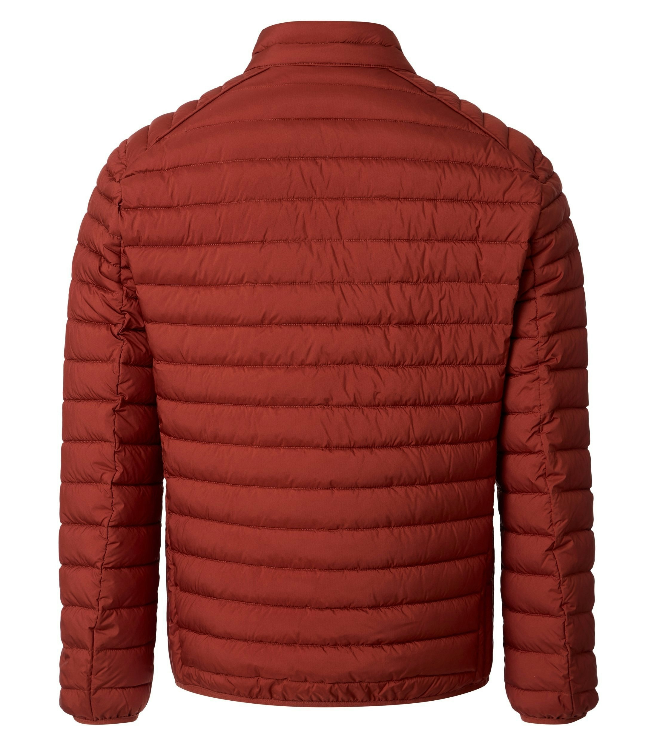 Jacke im unifarbenen Design in der Farbe Rot