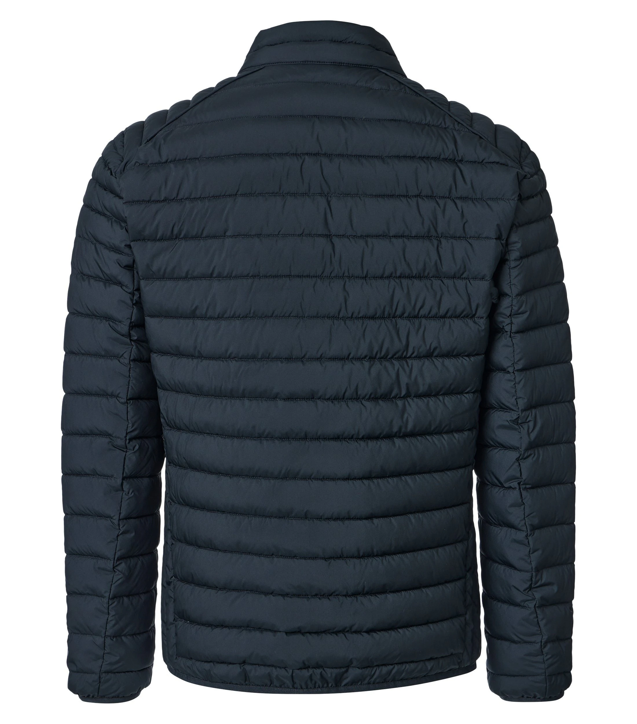 Jacke im unifarbenen Design in der Farbe Dunkelblau