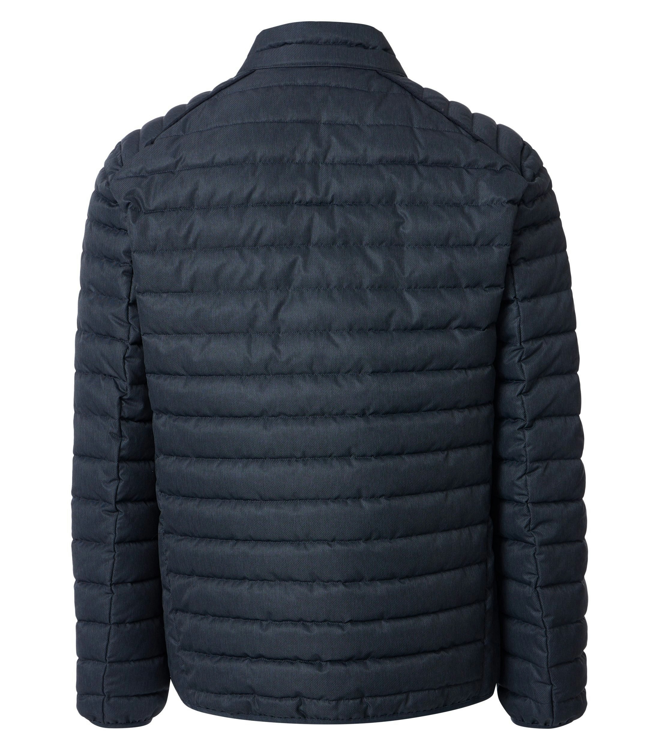 Jacke im unifarbenen Design in der Farbe Kobaltblau