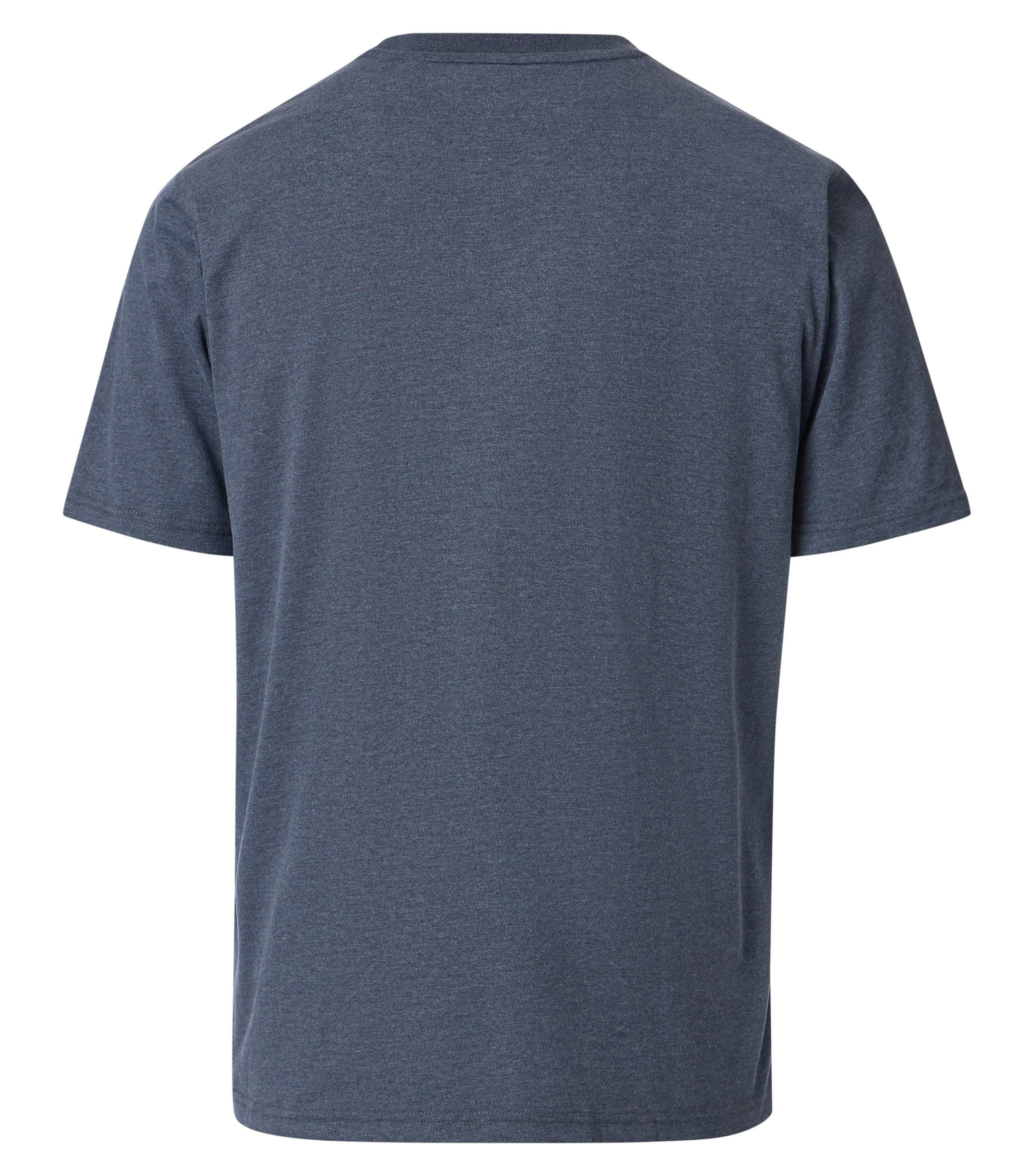 T-Shirt im Print-Muster in der Farbe Dunkelblau