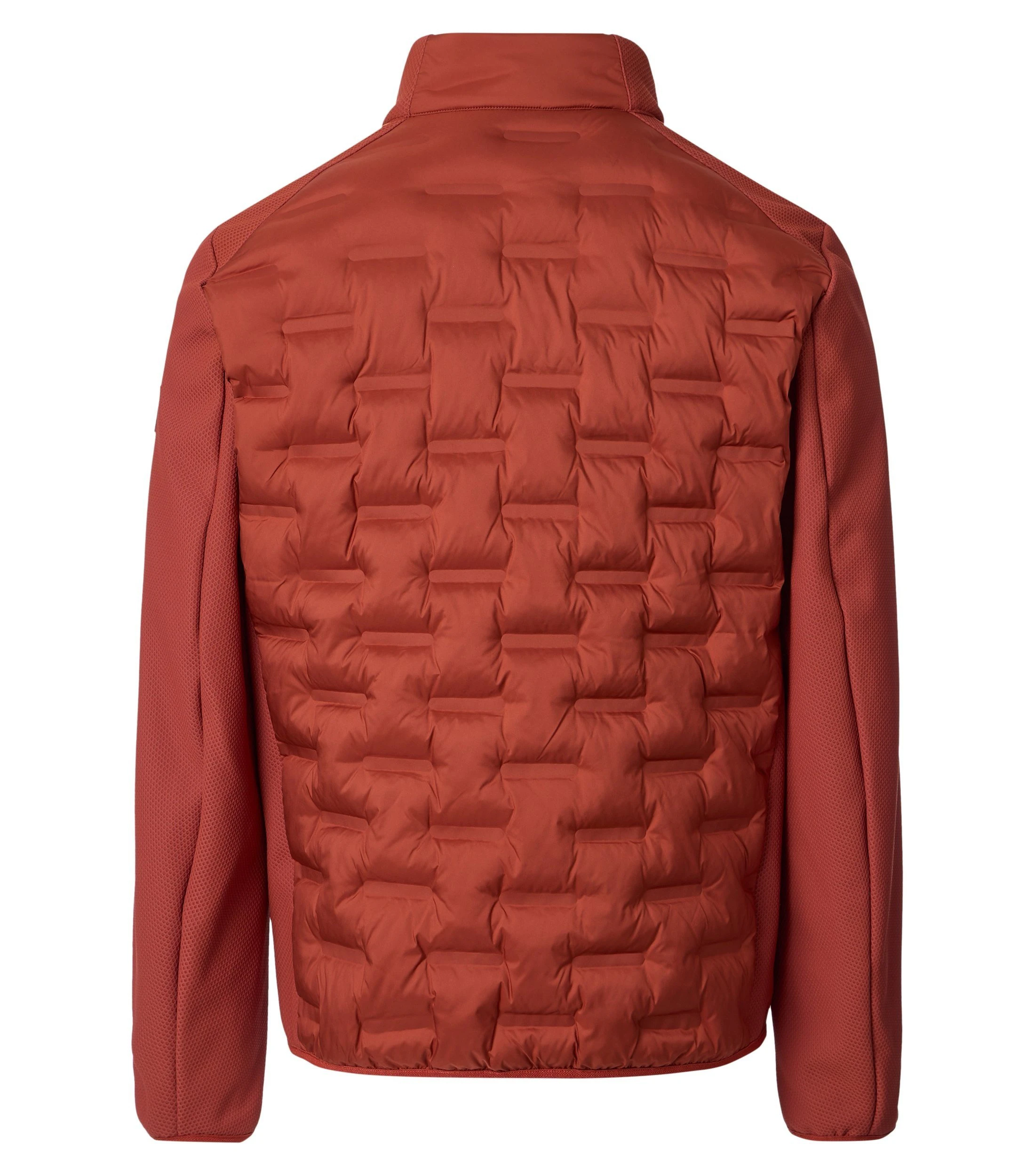 Jacke im unifarbenen Design in der Farbe Rot