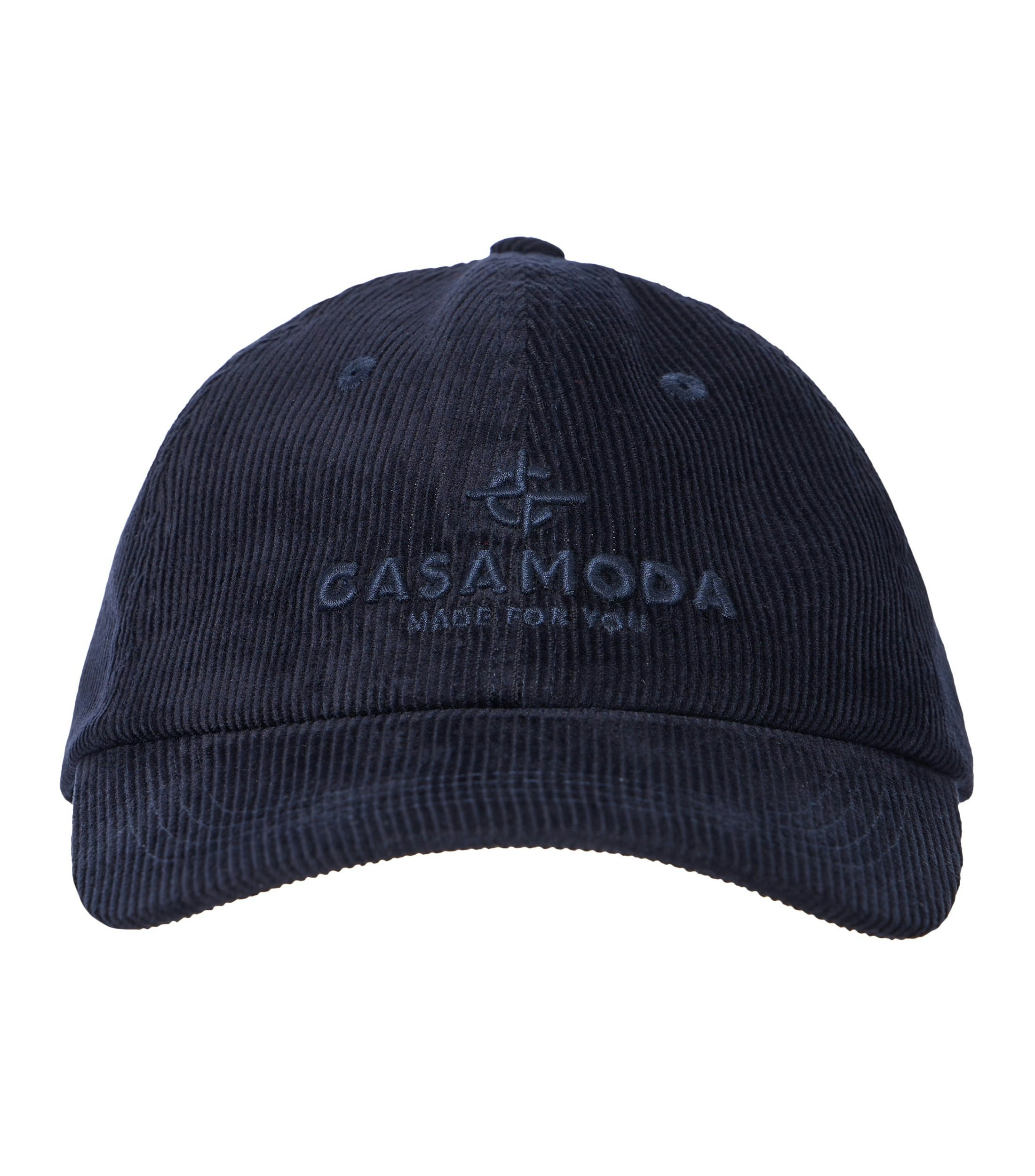 Cap im unifarbenen Design in der Farbe Dunkelblau