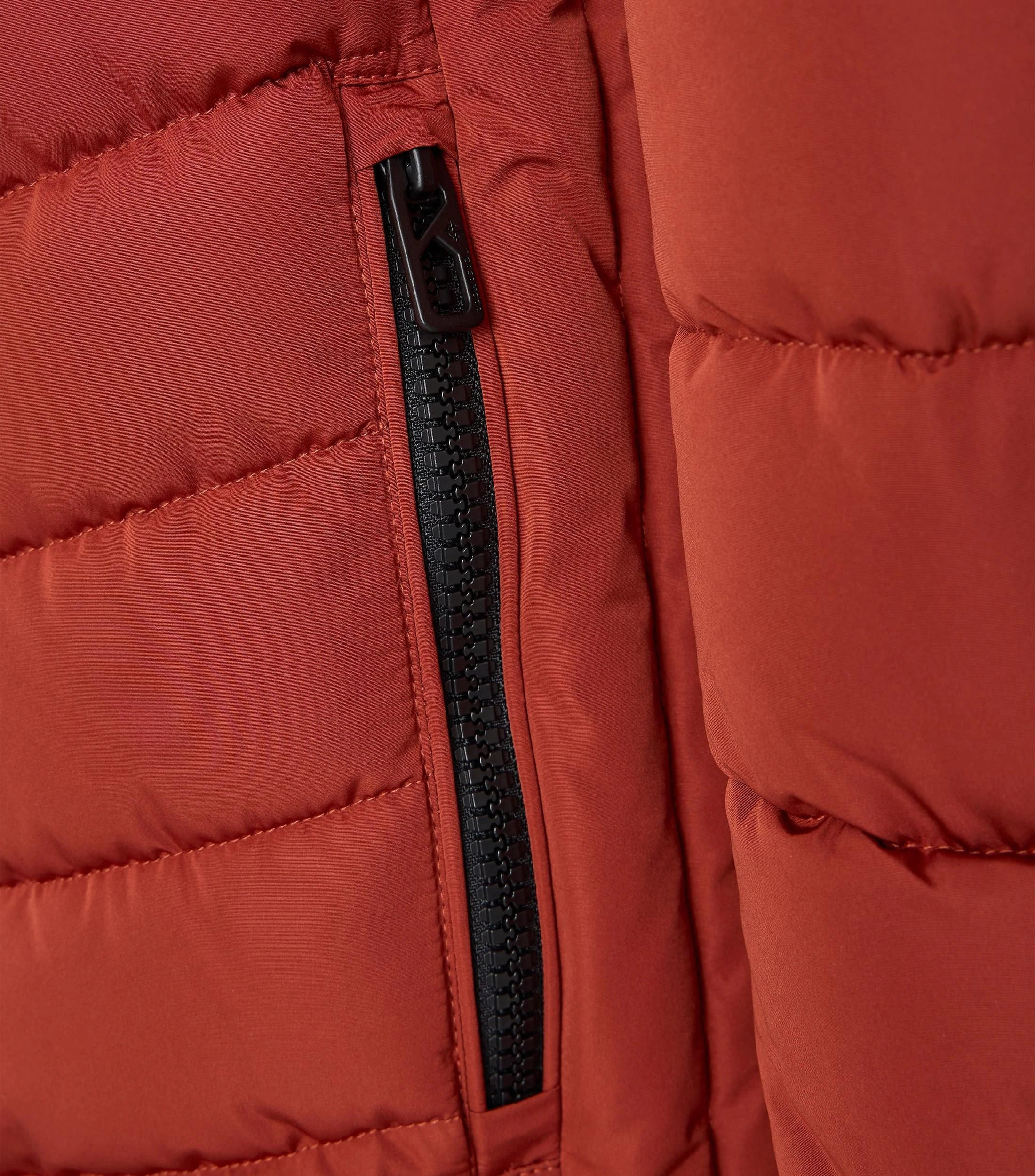 Jacke im unifarbenen Design in der Farbe Rot