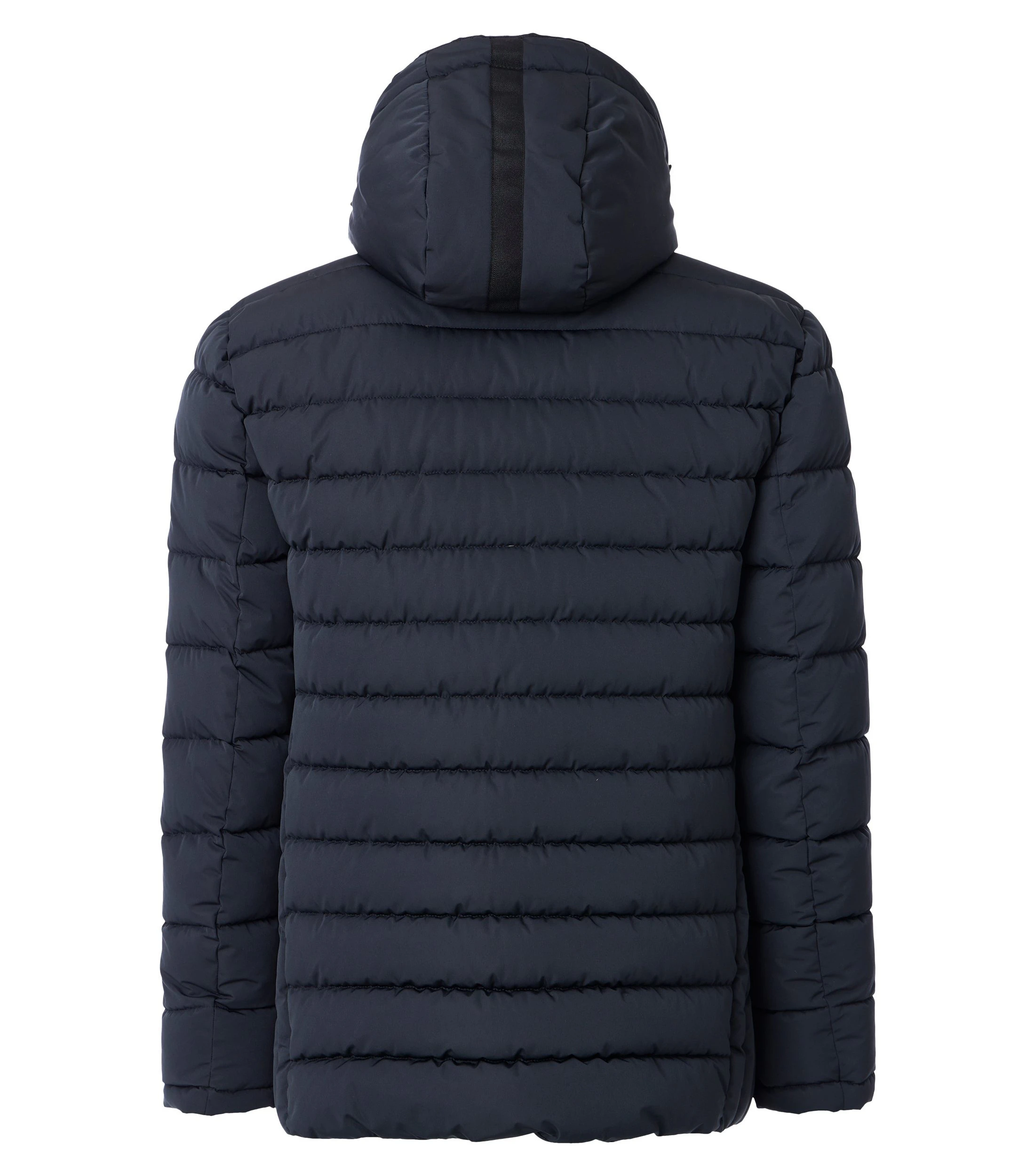 Jacke im unifarbenen Design in der Farbe Dunkelblau