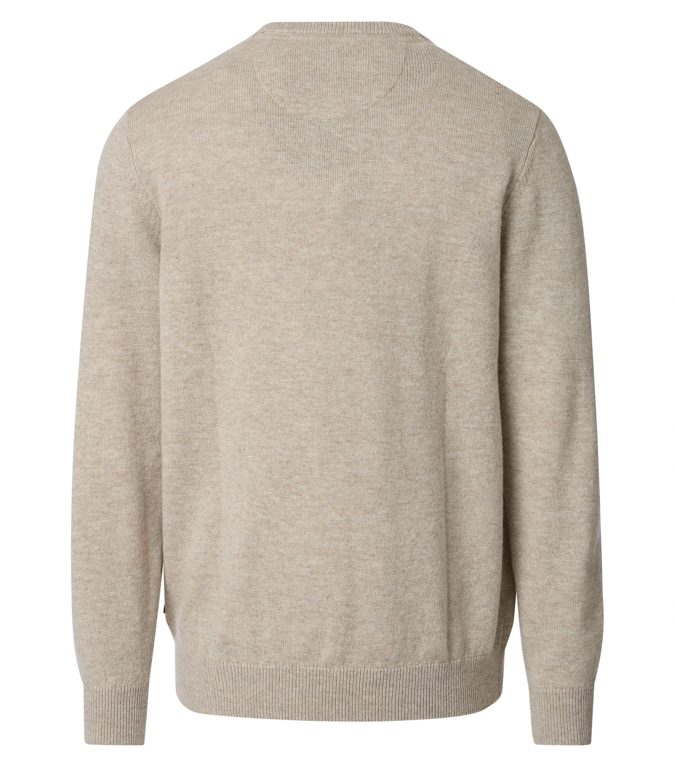 Pullover im unifarbenen Design in der Farbe Beige