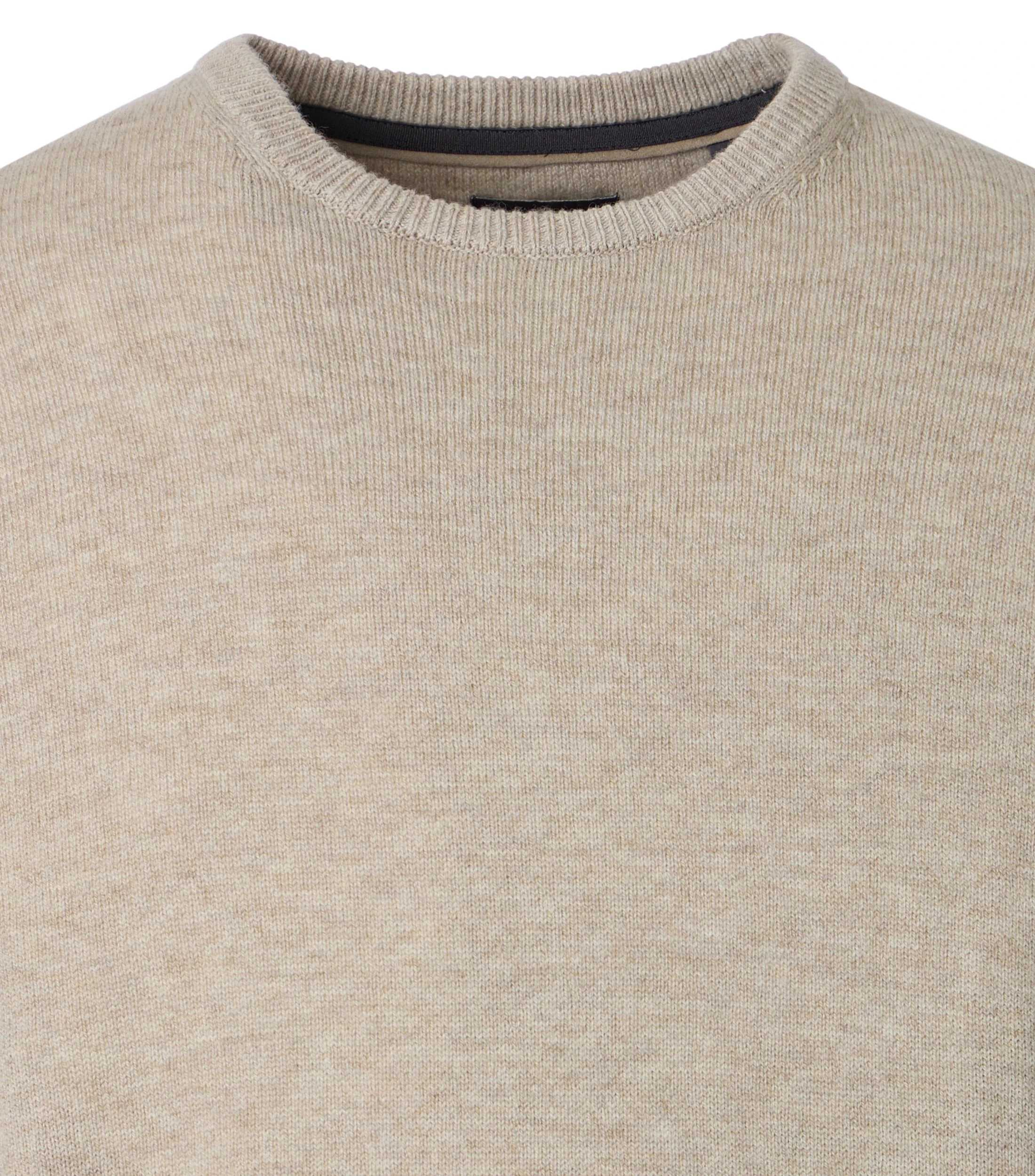 Pullover im unifarbenen Design in der Farbe Beige