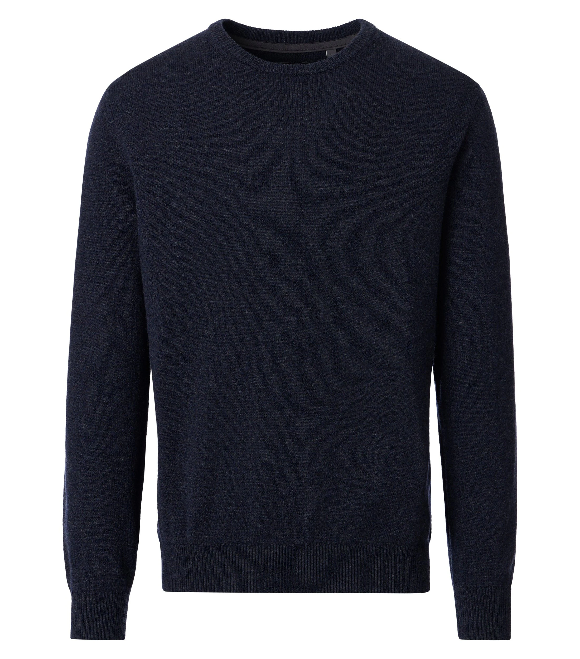 Pullover im unifarbenen Design in der Farbe Dunkelblau