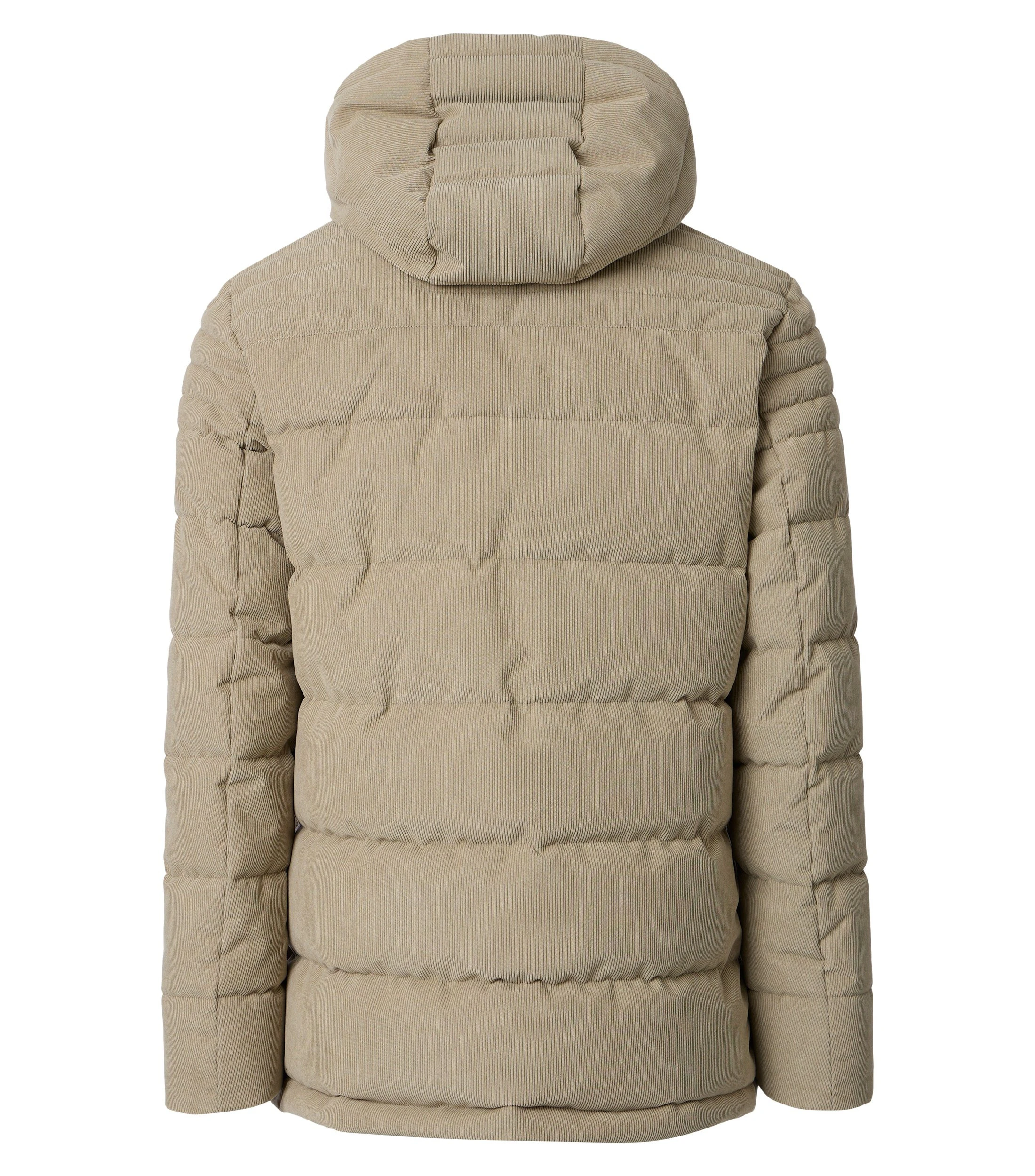 Jacke im unifarbenen Design in der Farbe Beige