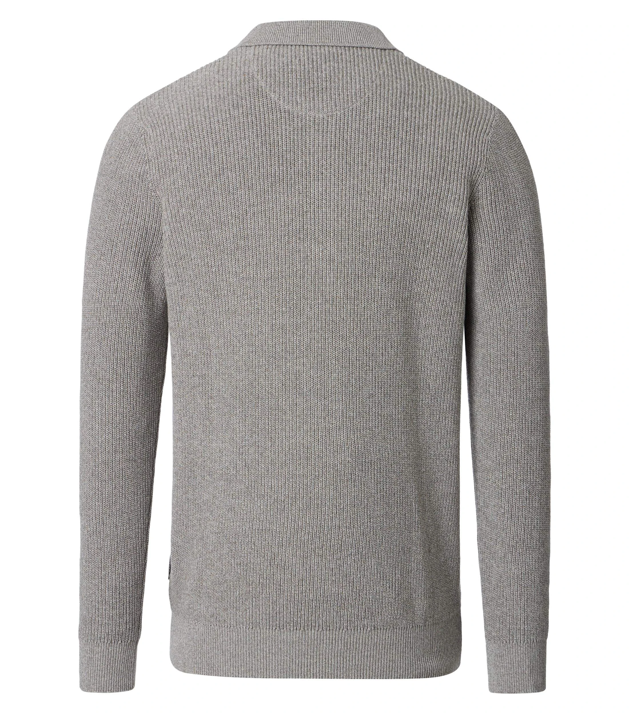 Troyer im unifarbenen Design in der Farbe Beige