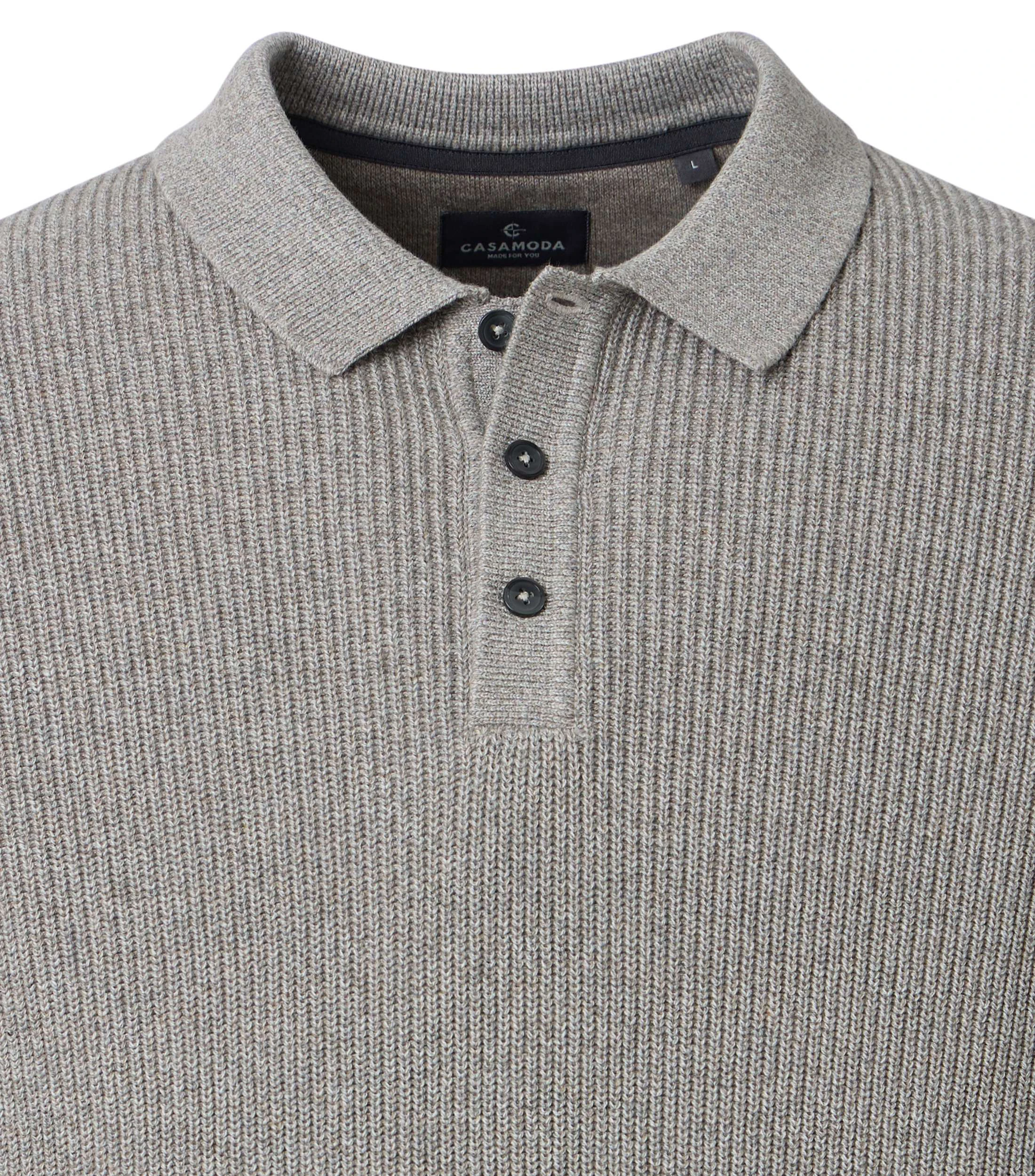 Troyer im unifarbenen Design in der Farbe Beige