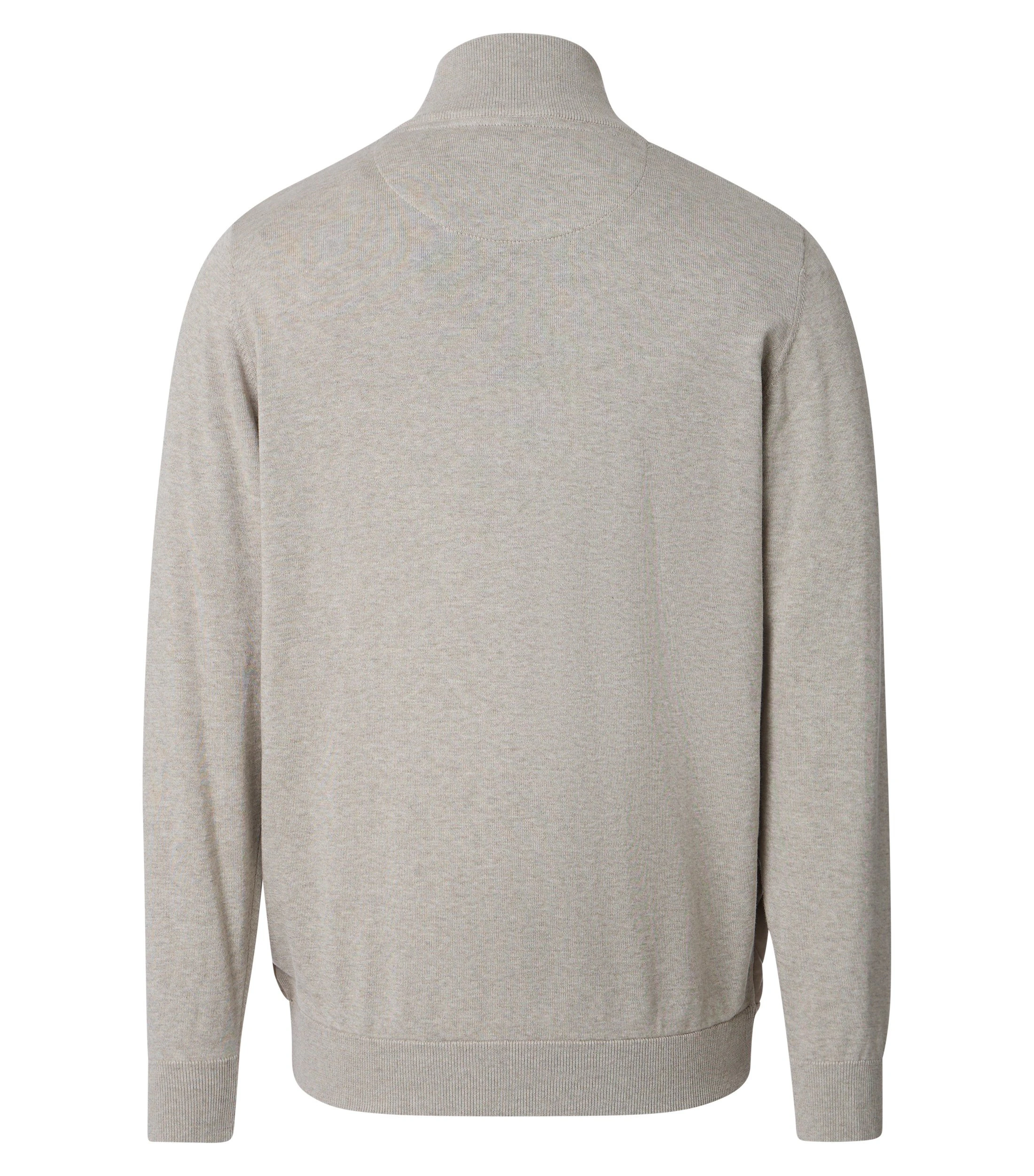 Strickjacke im unifarbenen Design in der Farbe Beige